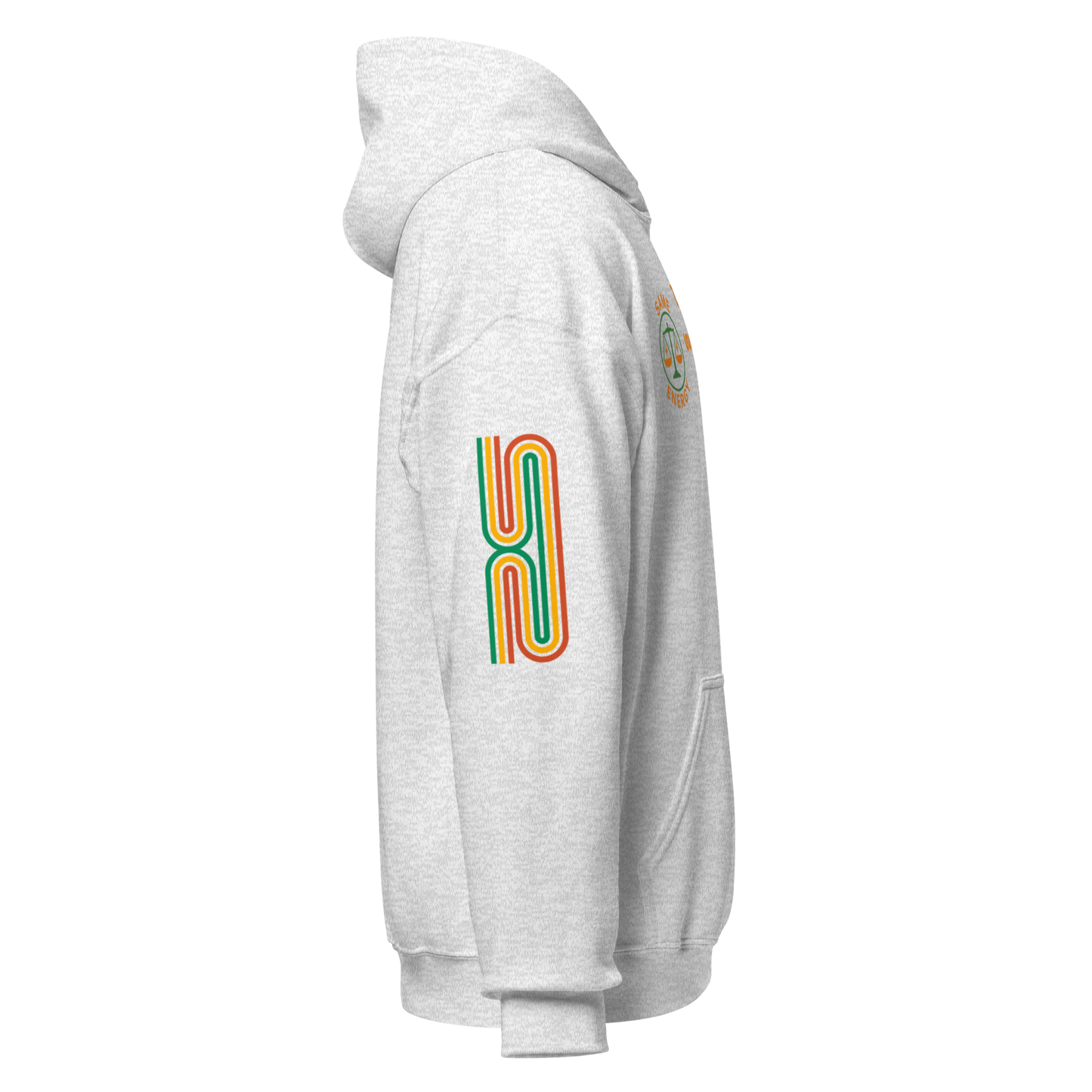Matching Energy Unisex Hoodie (Orange)