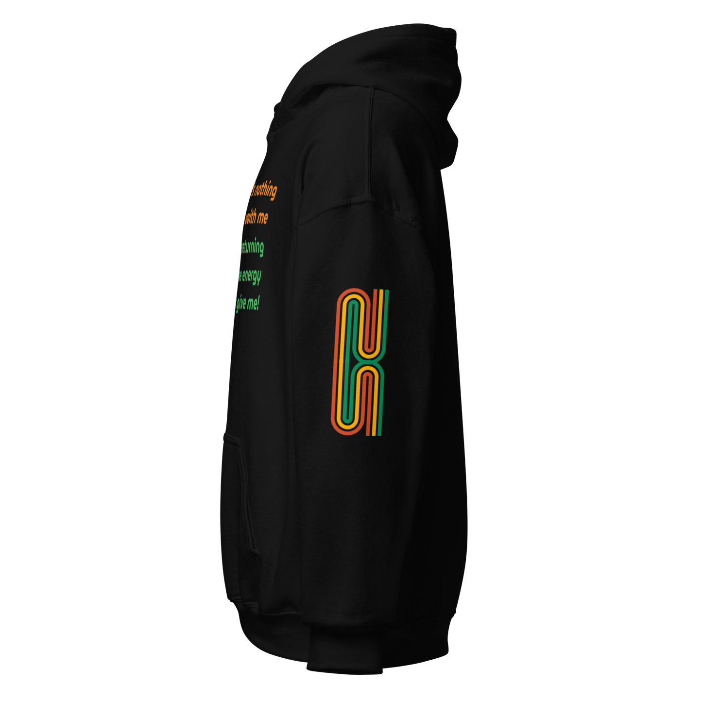 Matching Energy Unisex Hoodie (Orange)