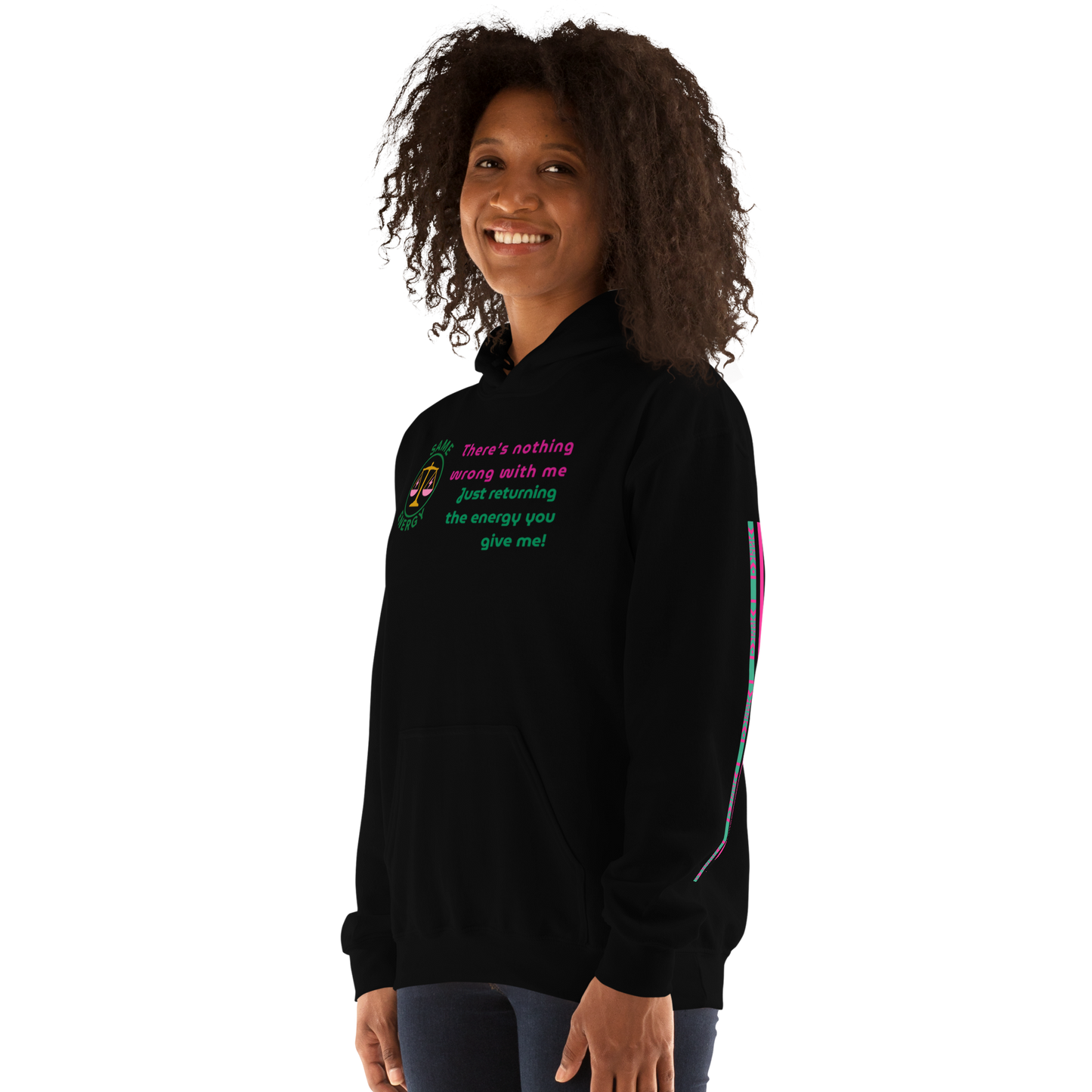 Matching Energy Unisex Hoodie (Pink)