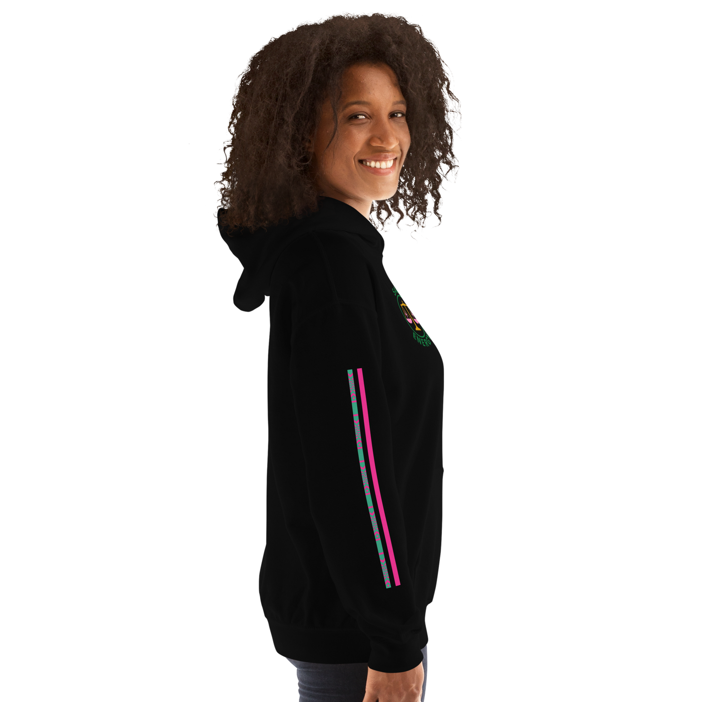 Matching Energy Unisex Hoodie (Pink)