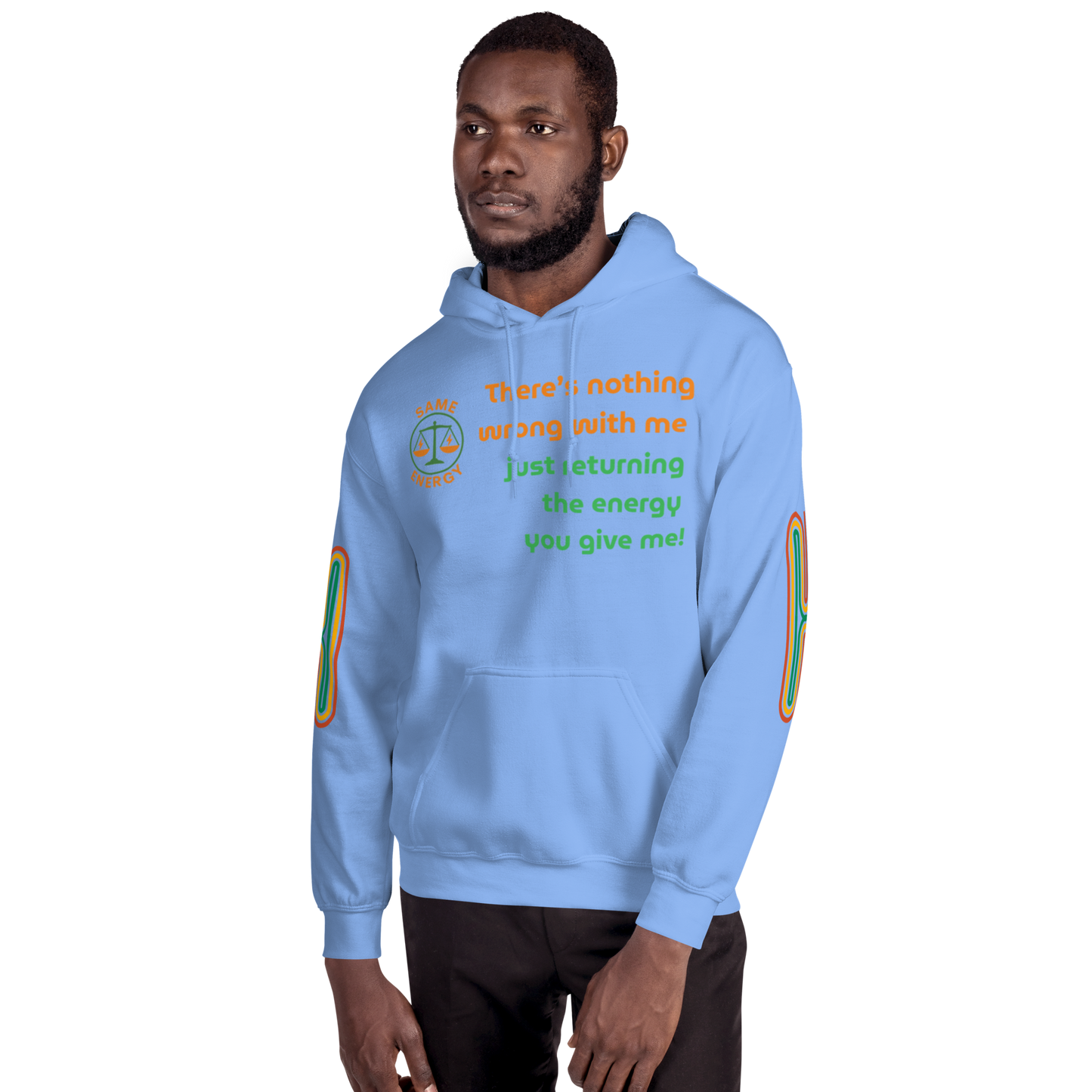 Matching Energy Unisex Hoodie (Orange)