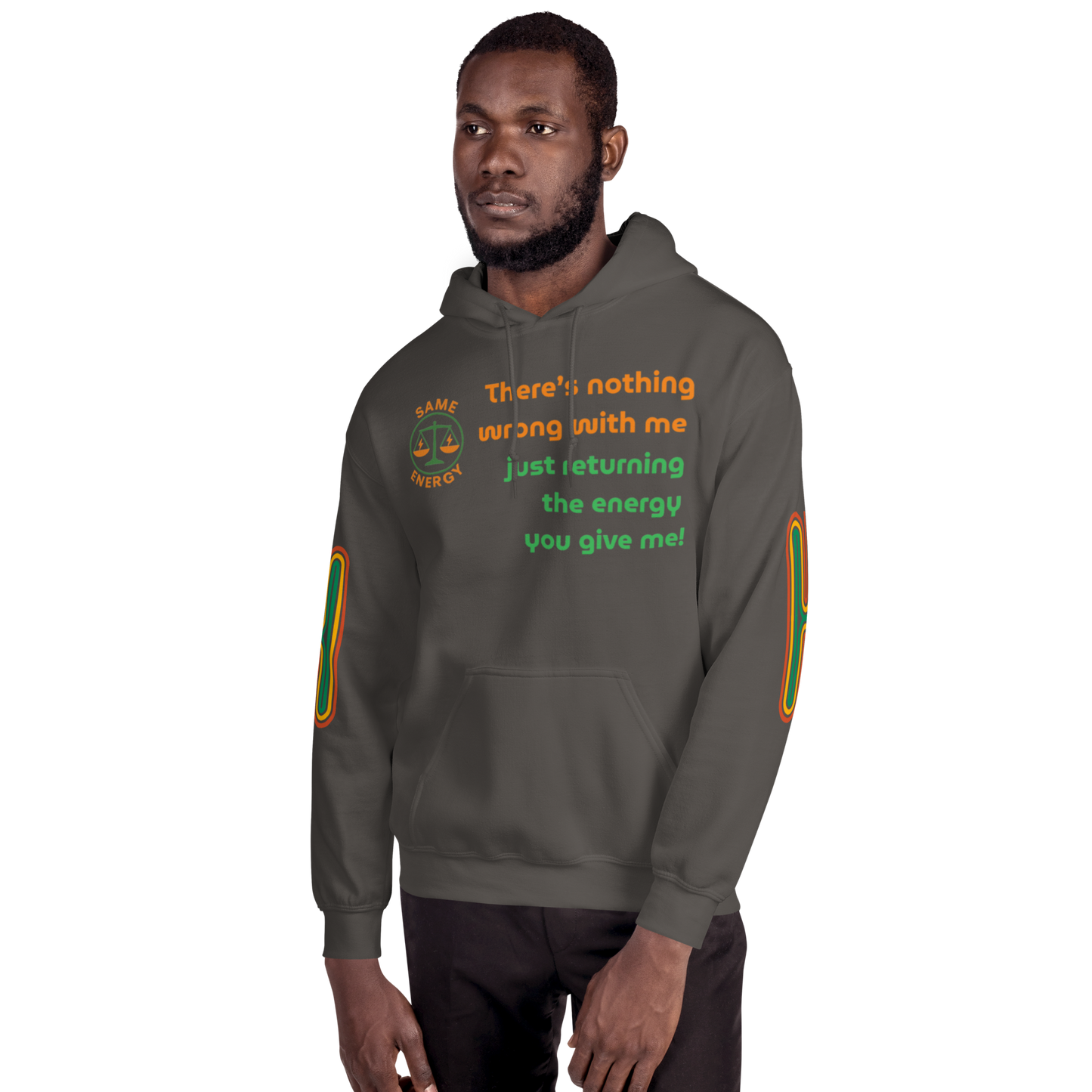 Matching Energy Unisex Hoodie (Orange)