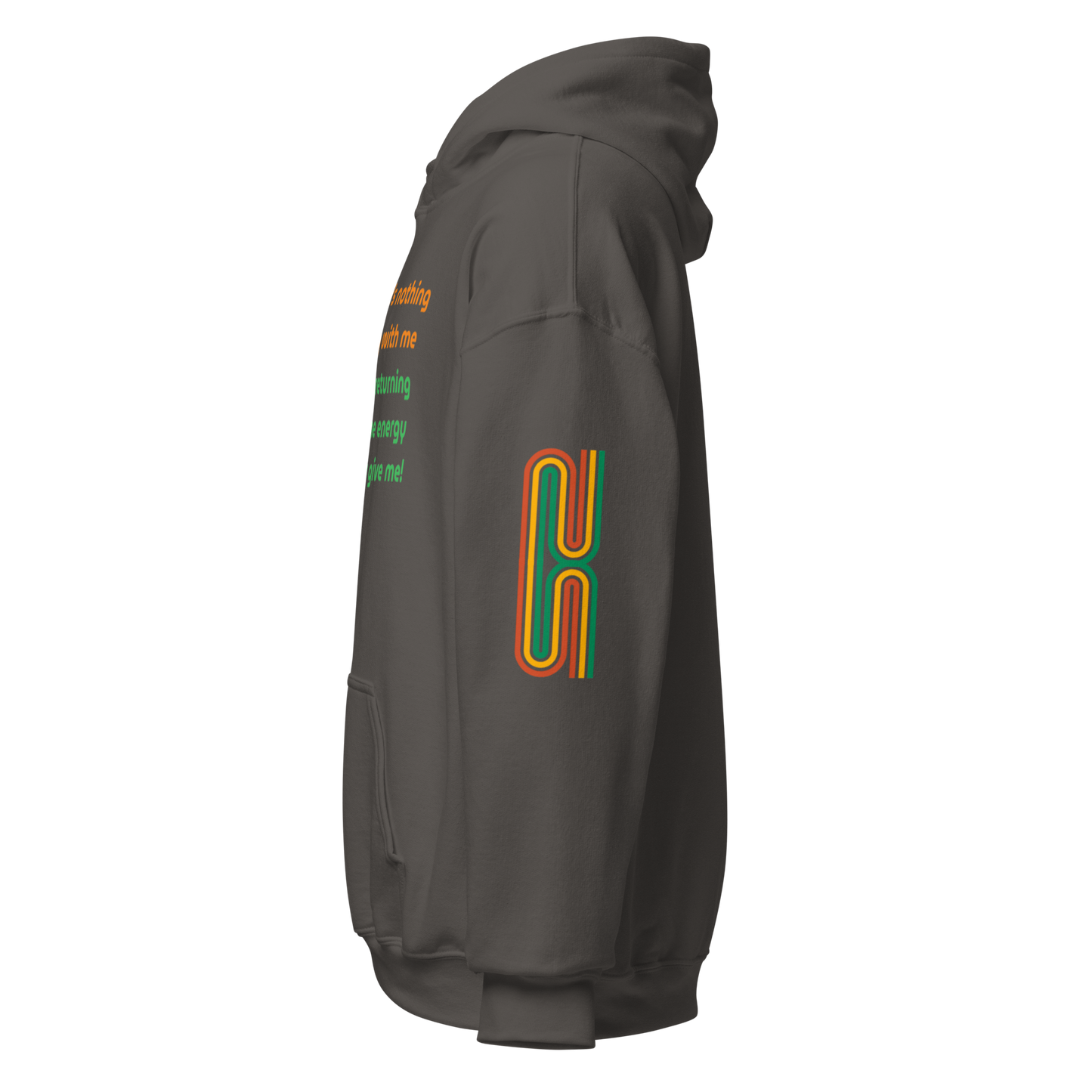 Matching Energy Unisex Hoodie (Orange)