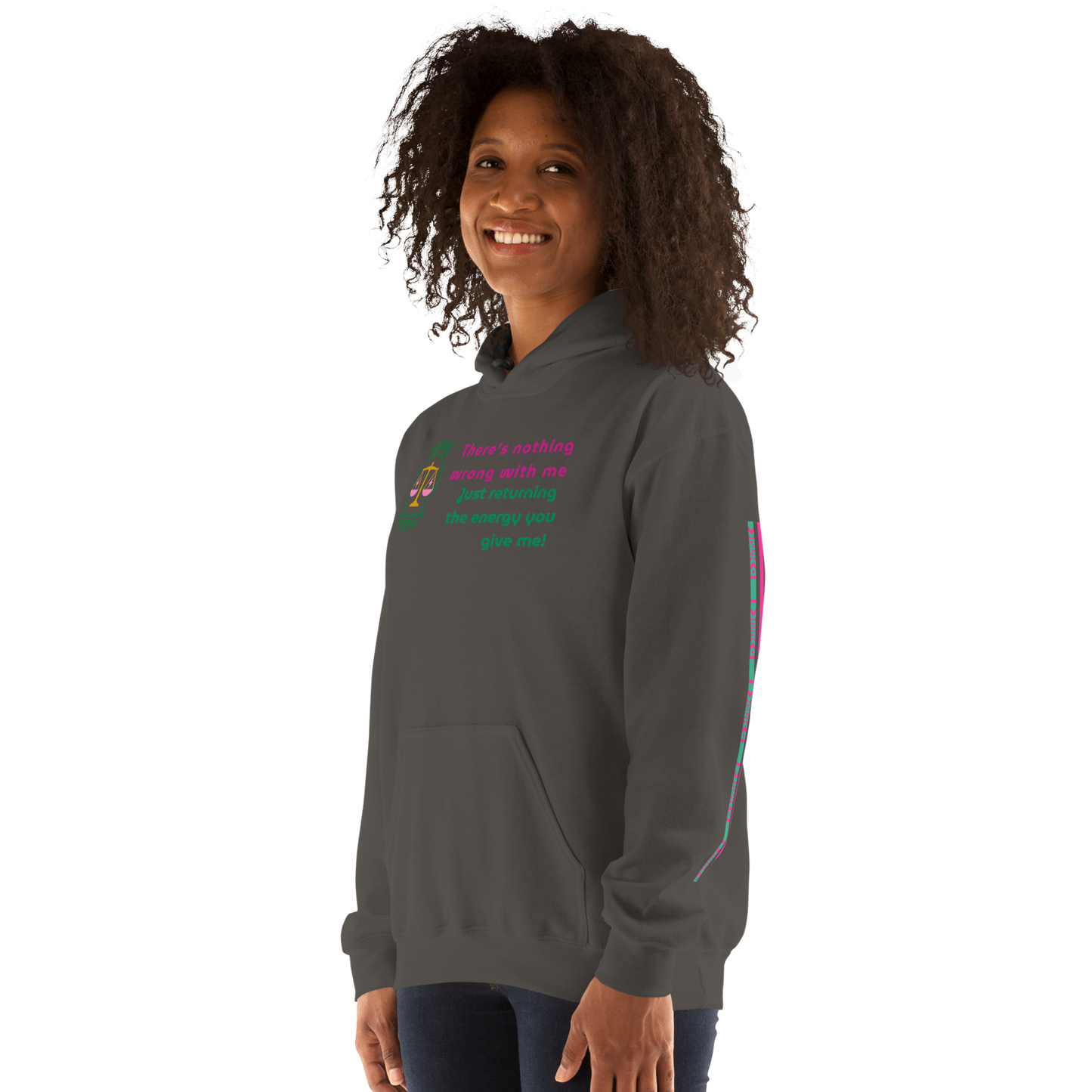 Matching Energy Unisex Hoodie (Pink)