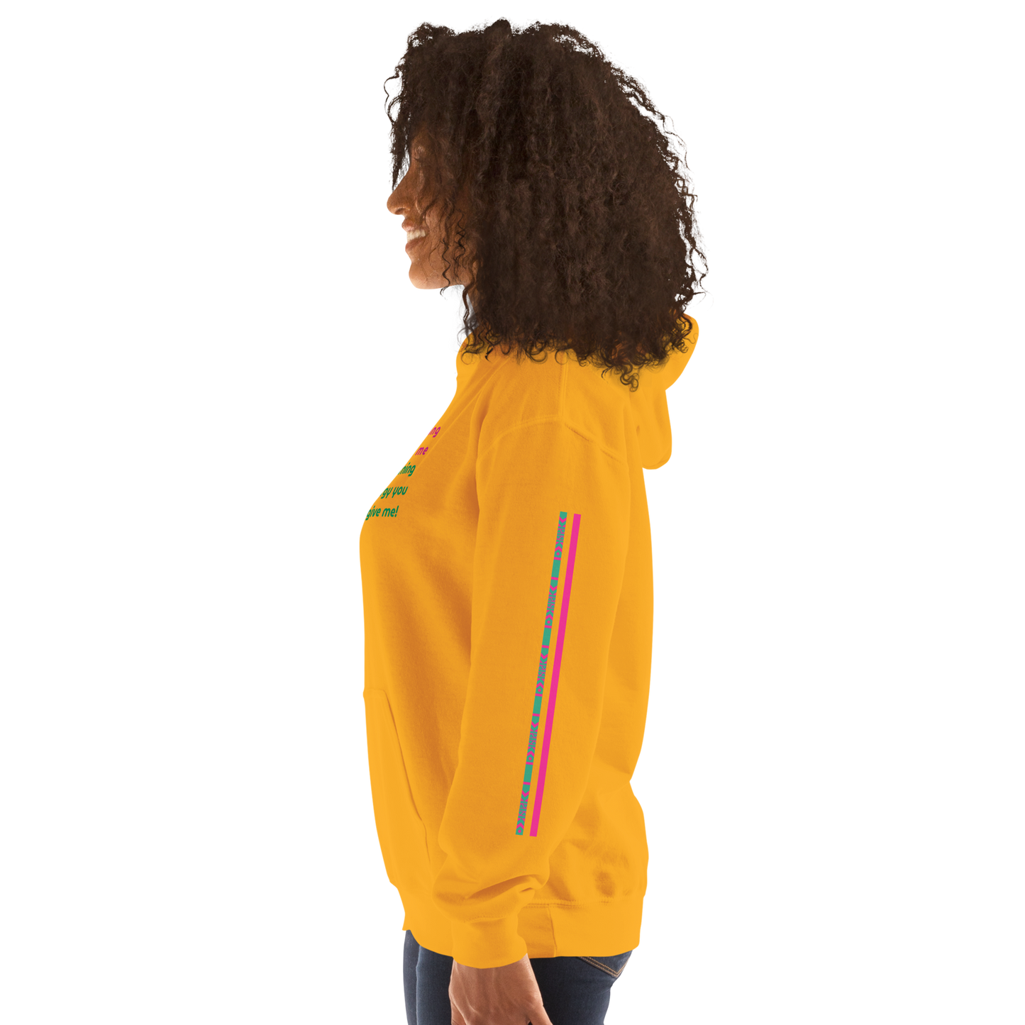 Matching Energy Unisex Hoodie (Pink)