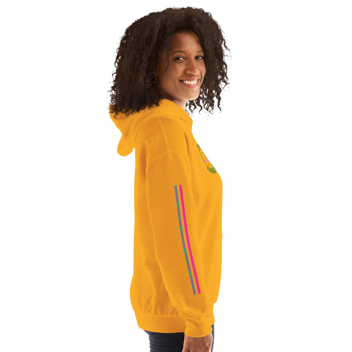 Matching Energy Unisex Hoodie (Pink)