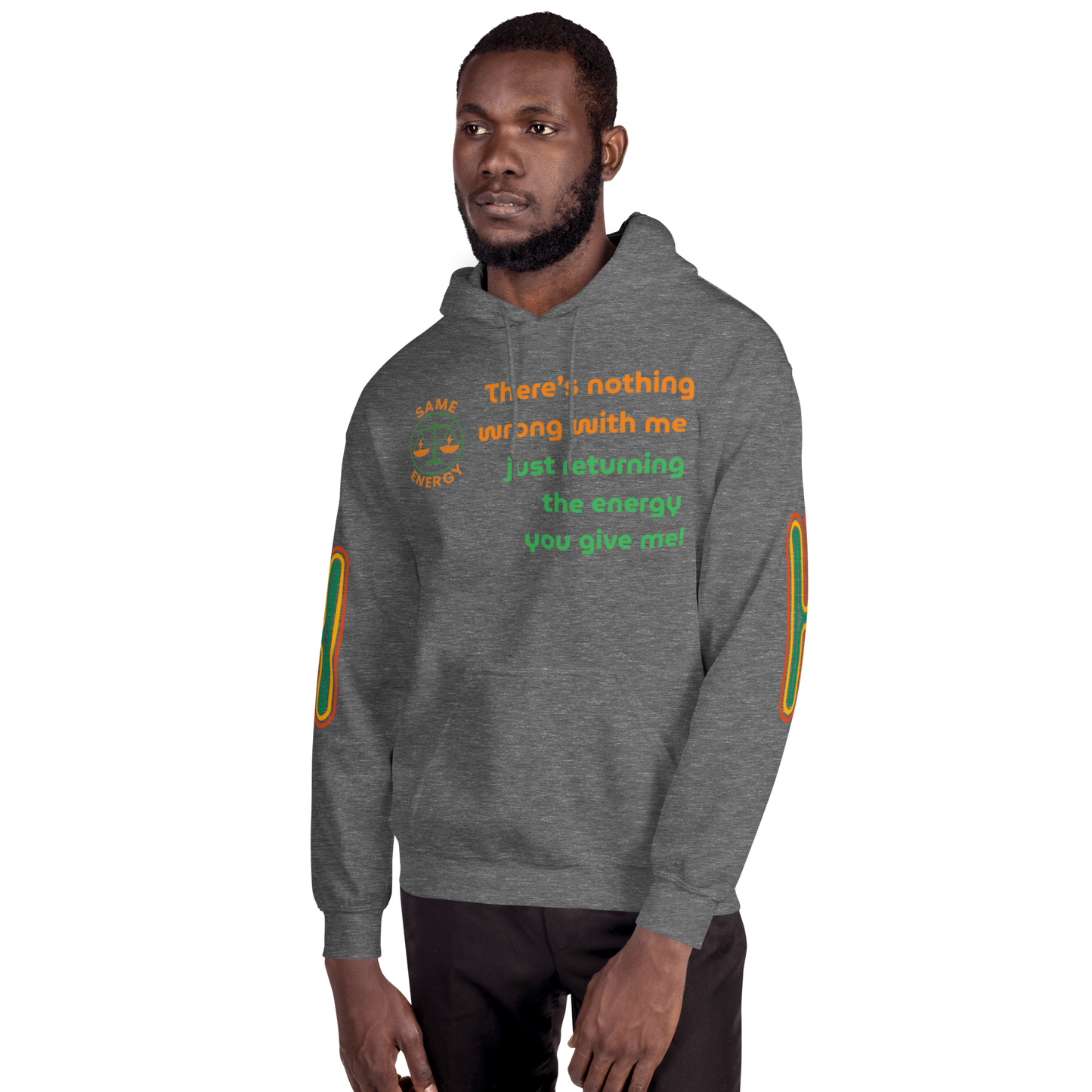 Matching Energy Unisex Hoodie (Orange)