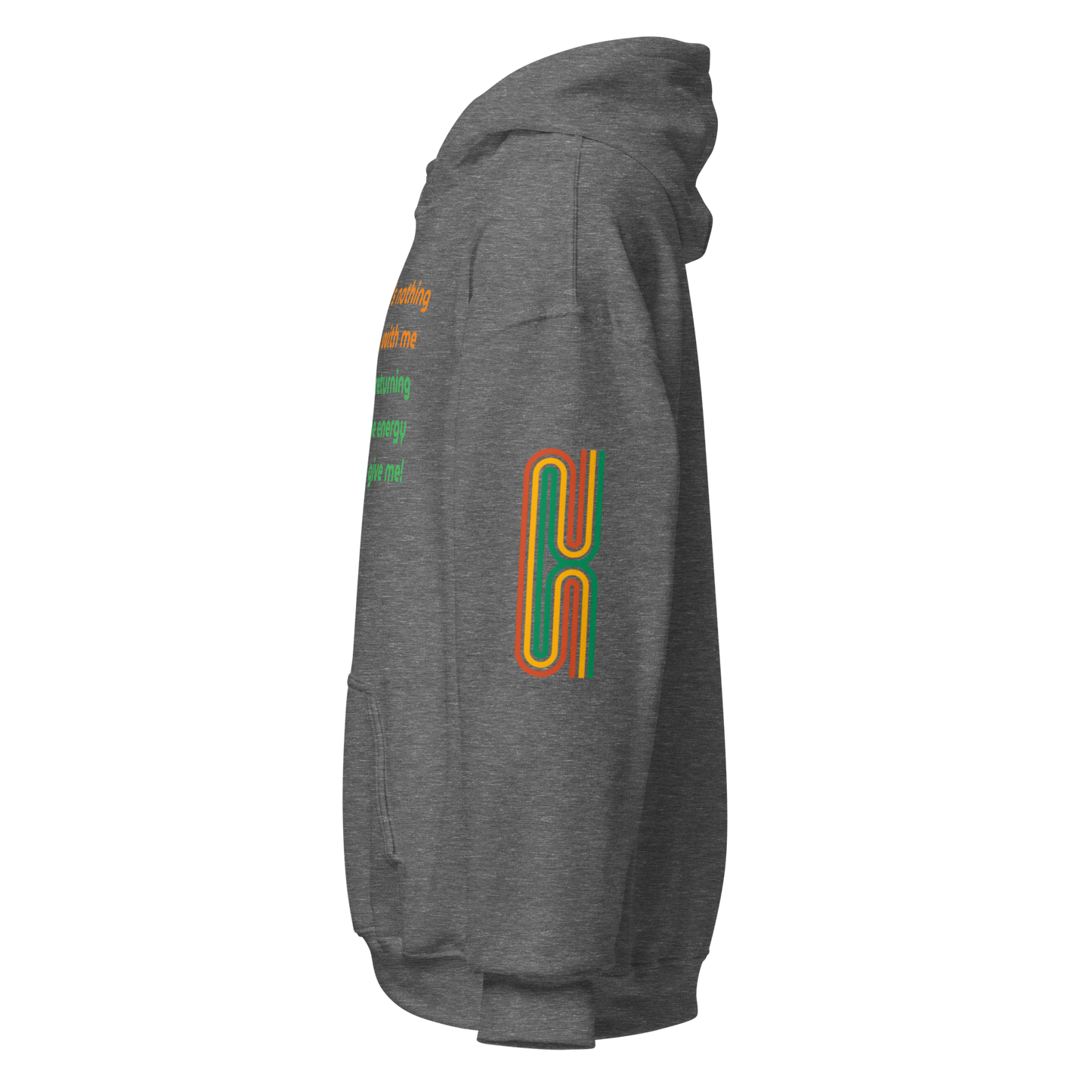 Matching Energy Unisex Hoodie (Orange)