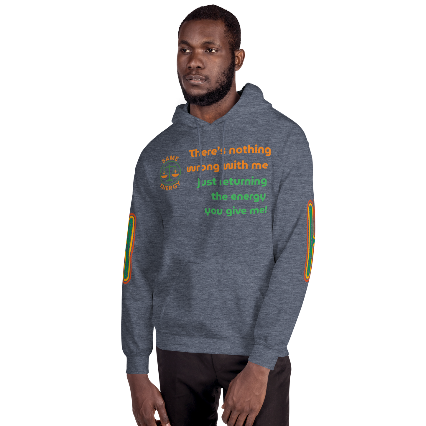 Matching Energy Unisex Hoodie (Orange)