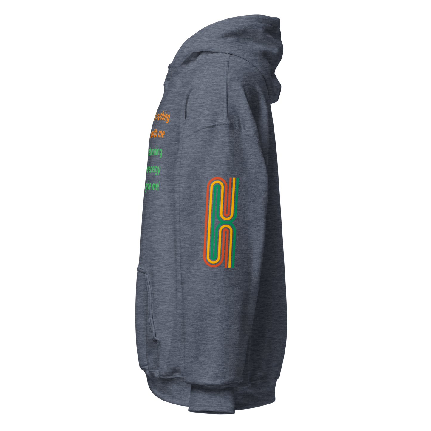 Matching Energy Unisex Hoodie (Orange)