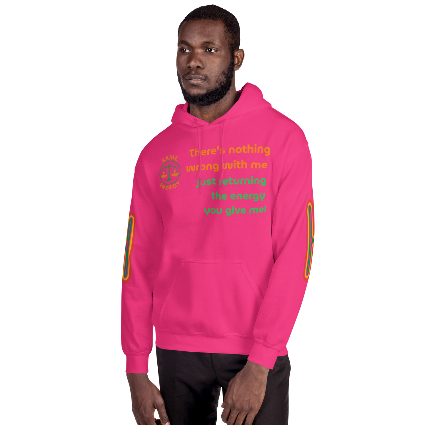 Matching Energy Unisex Hoodie (Orange)