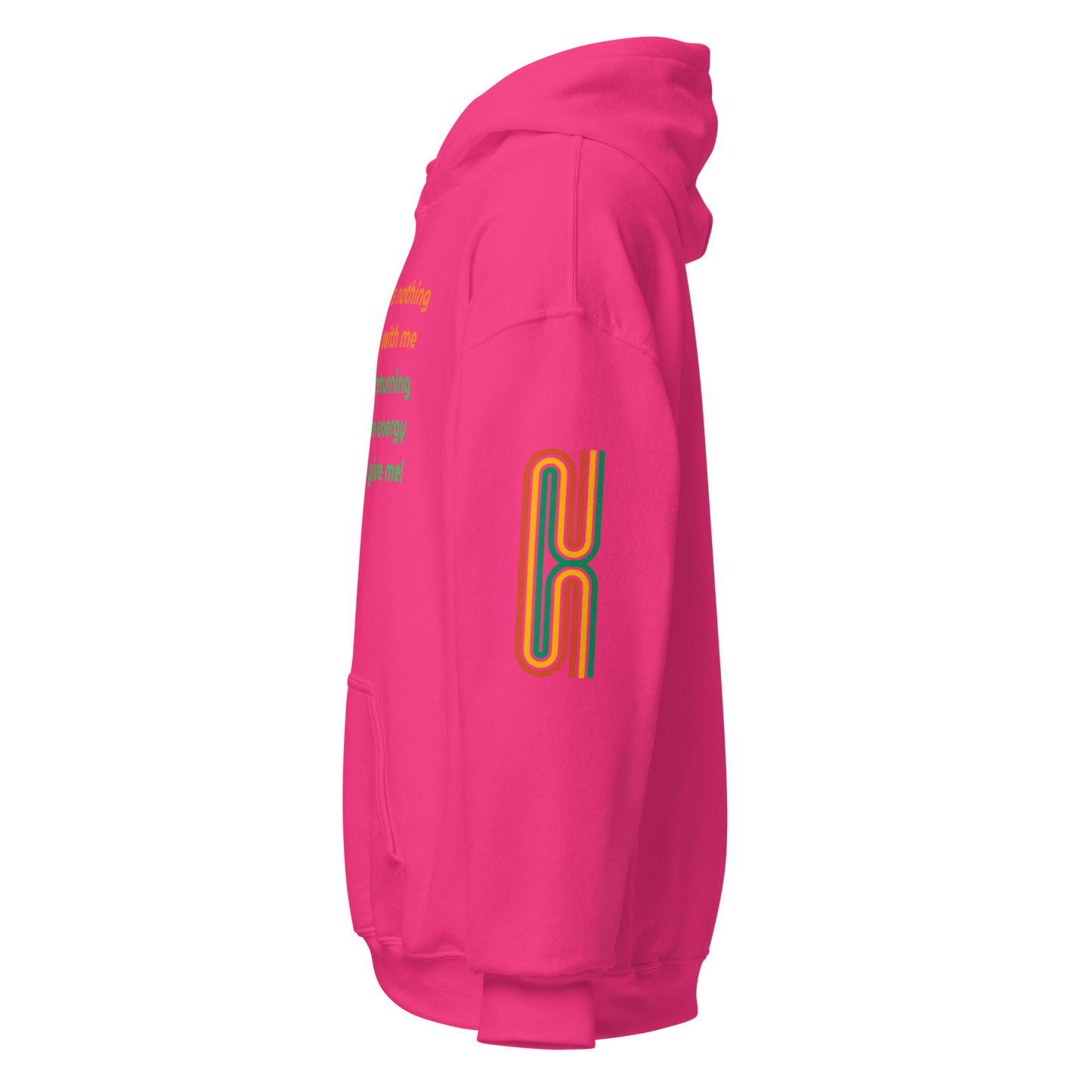 Matching Energy Unisex Hoodie (Orange)