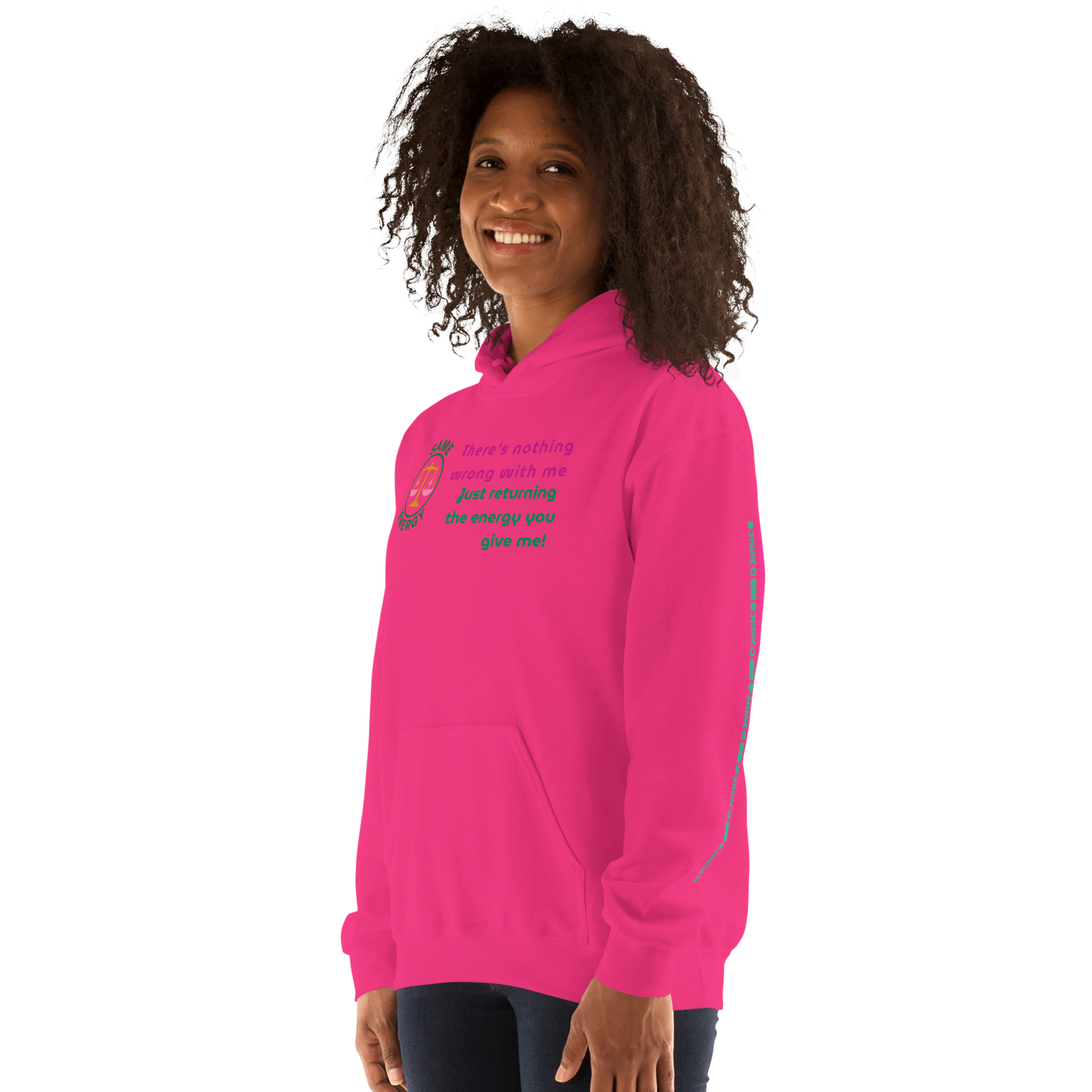 Matching Energy Unisex Hoodie (Pink)