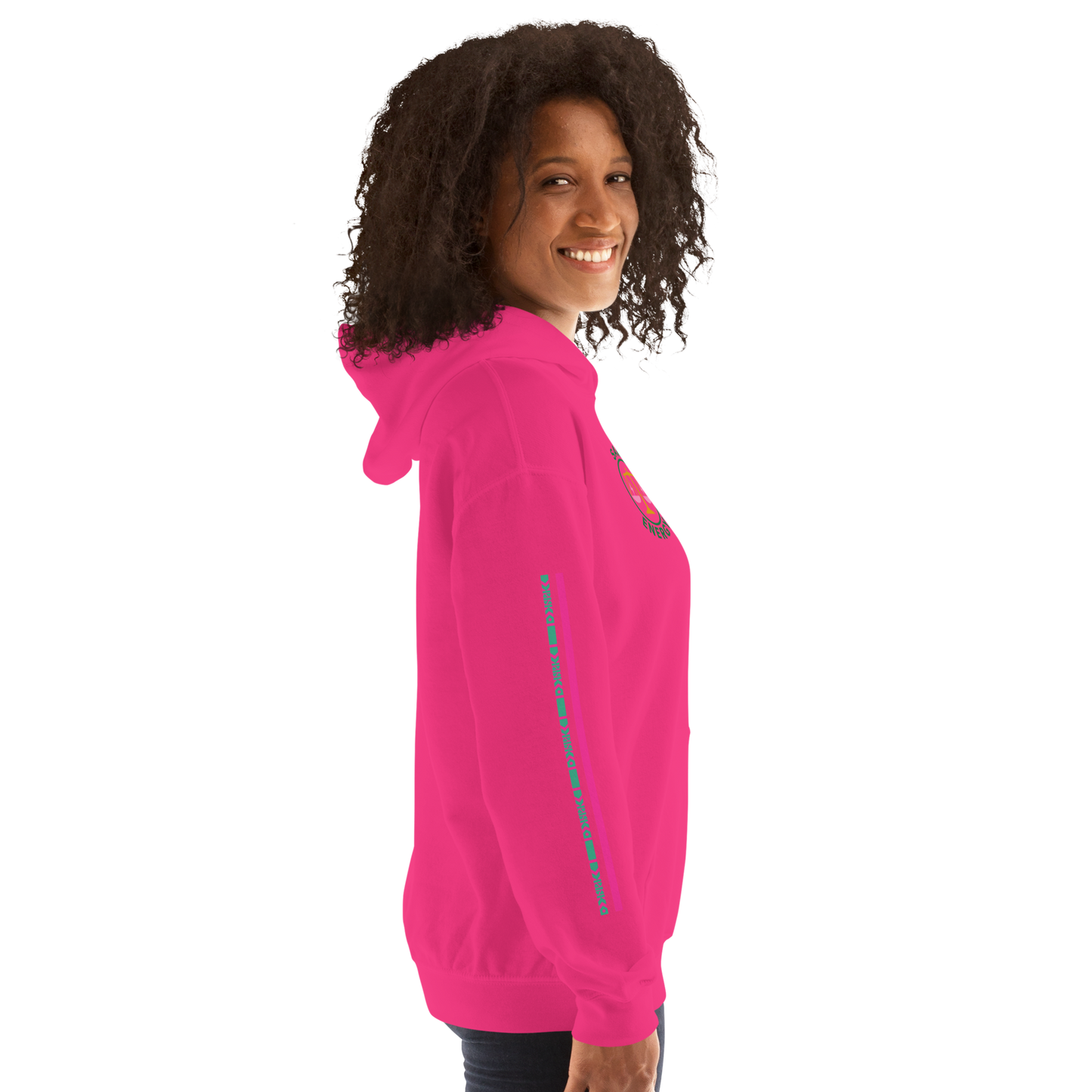 Matching Energy Unisex Hoodie (Pink)