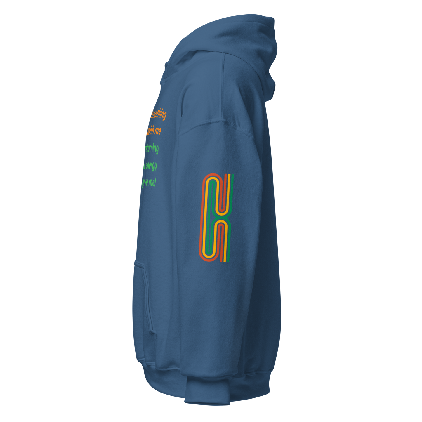 Matching Energy Unisex Hoodie (Orange)