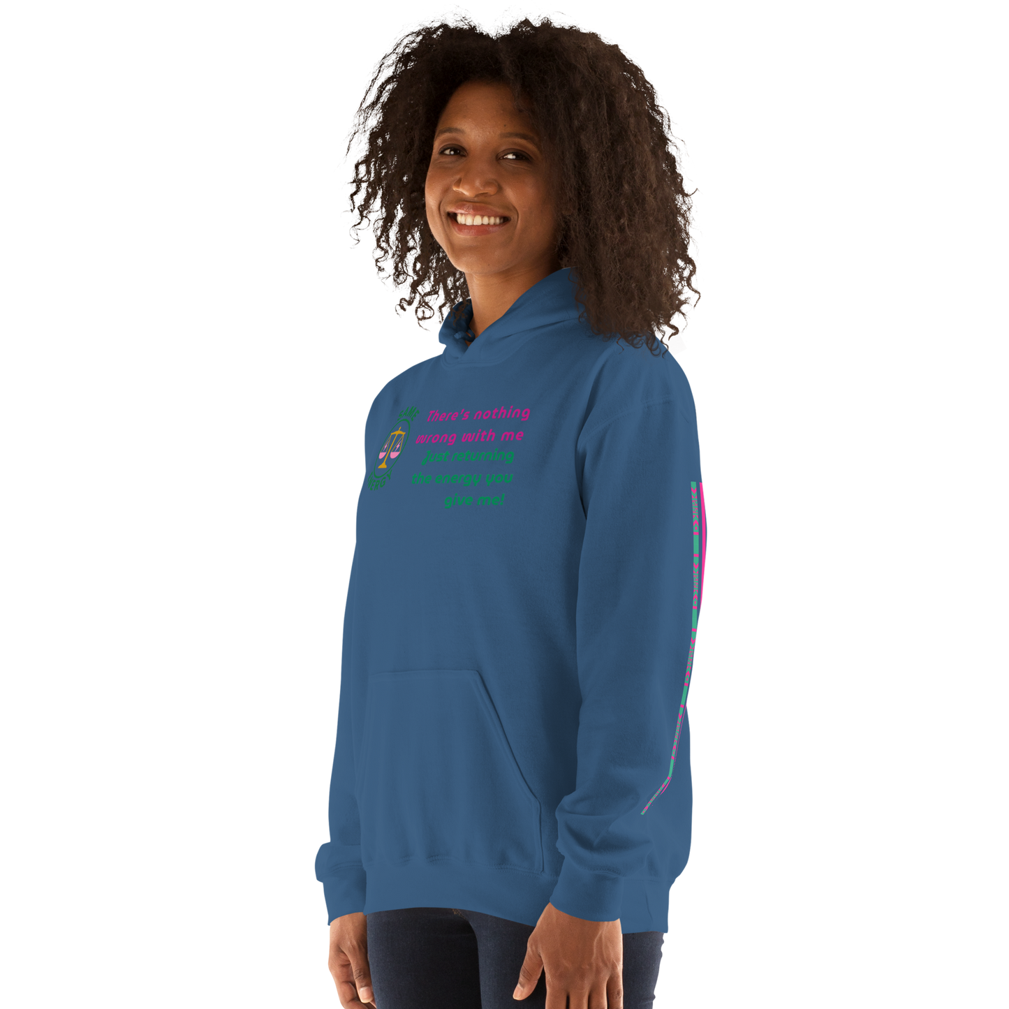 Matching Energy Unisex Hoodie (Pink)