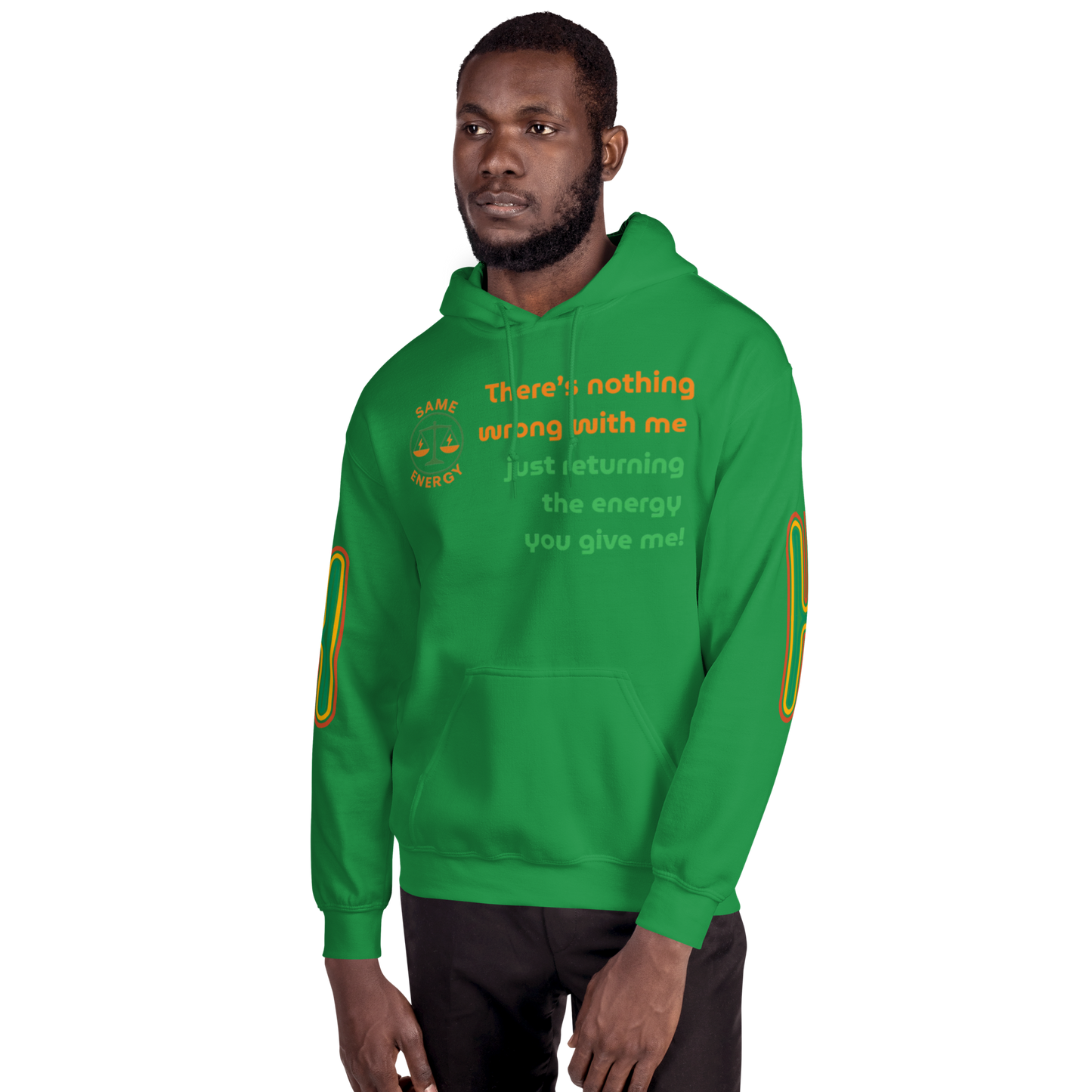 Matching Energy Unisex Hoodie (Orange)