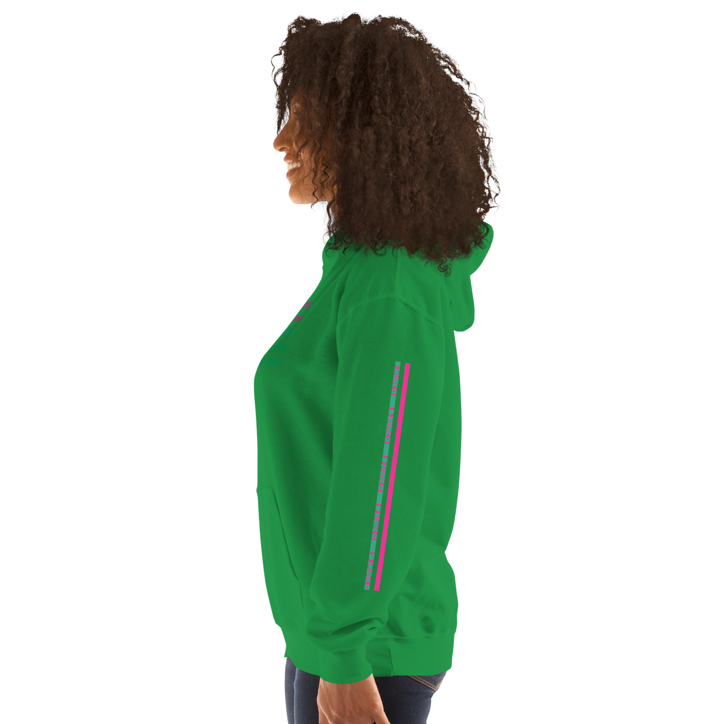 Matching Energy Unisex Hoodie (Pink)