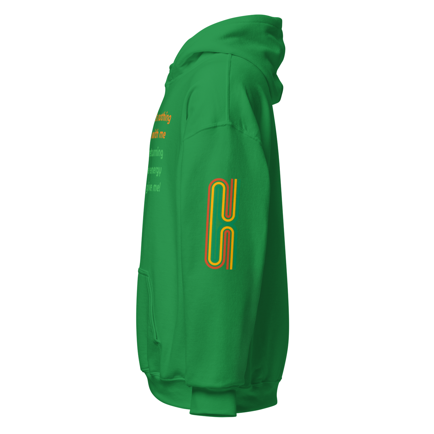 Matching Energy Unisex Hoodie (Orange)