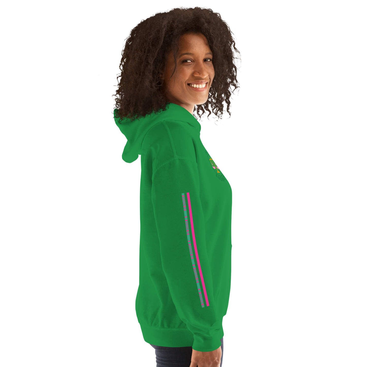 Matching Energy Unisex Hoodie (Pink)