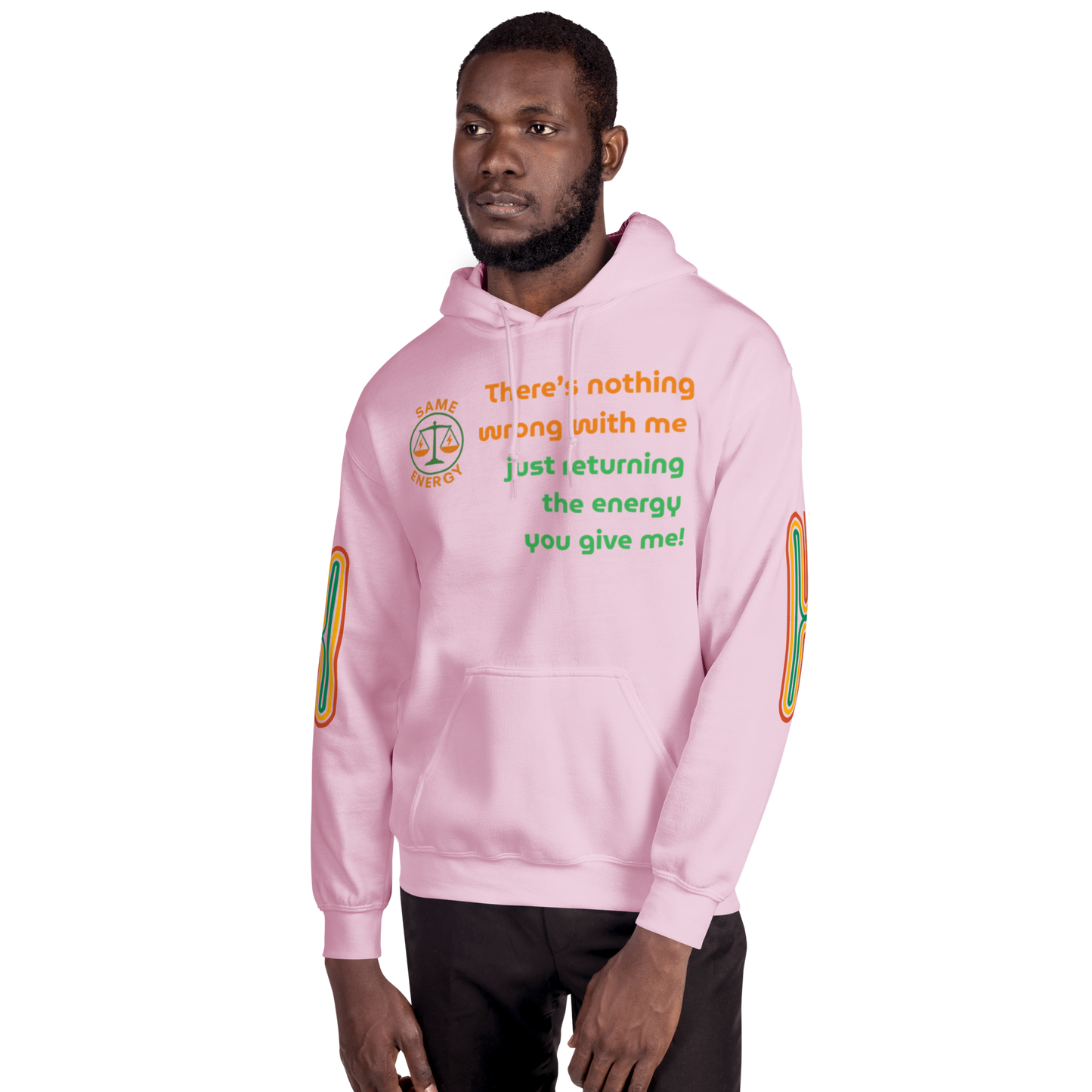 Matching Energy Unisex Hoodie (Orange)