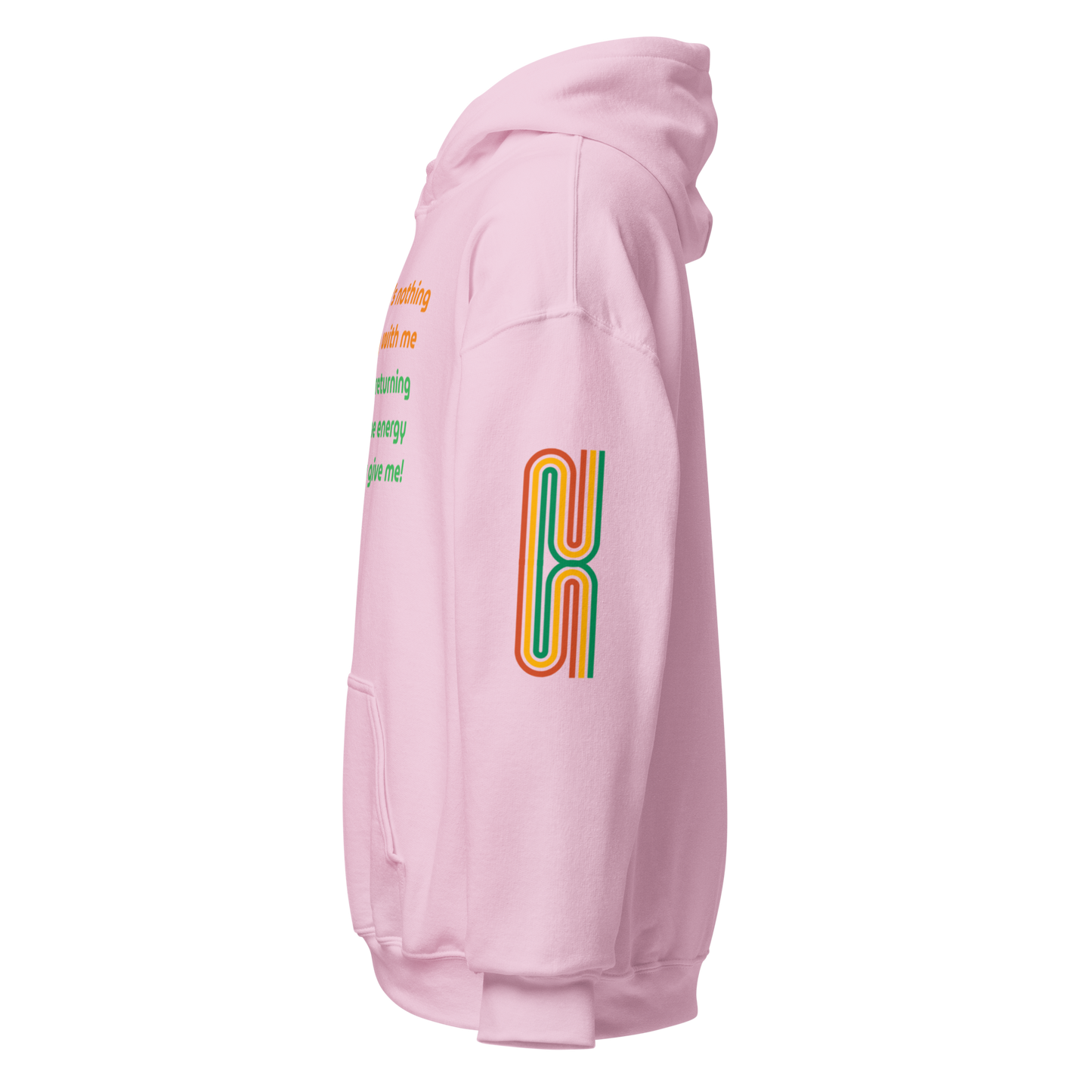 Matching Energy Unisex Hoodie (Orange)