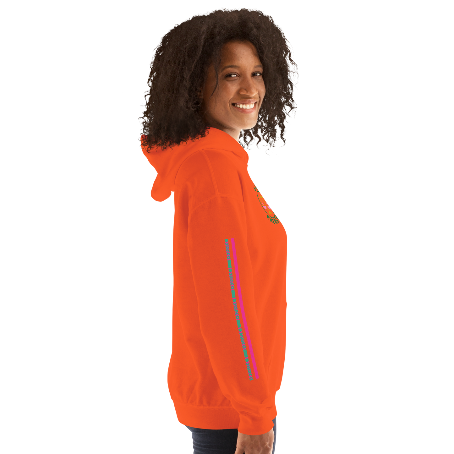 Matching Energy Unisex Hoodie (Pink)