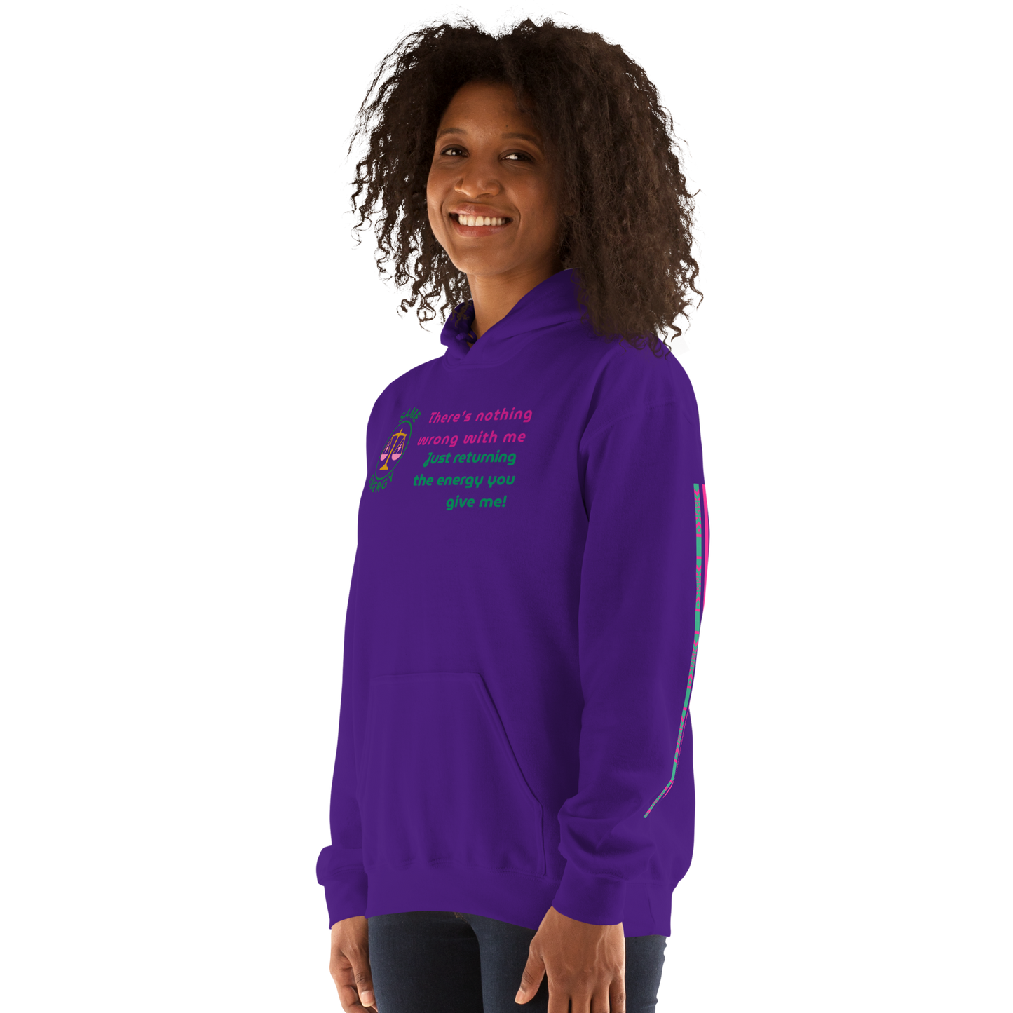 Matching Energy Unisex Hoodie (Pink)