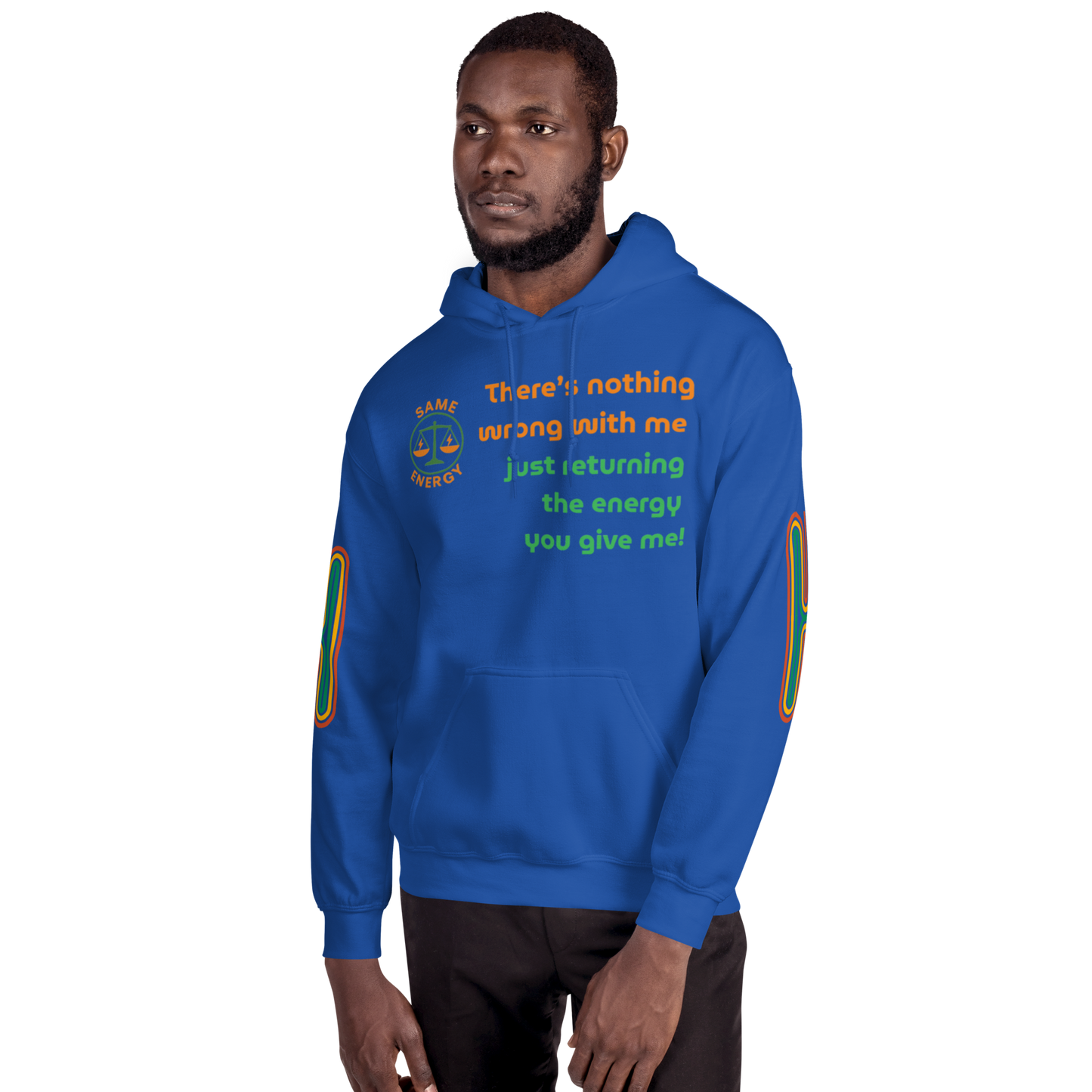Matching Energy Unisex Hoodie (Orange)