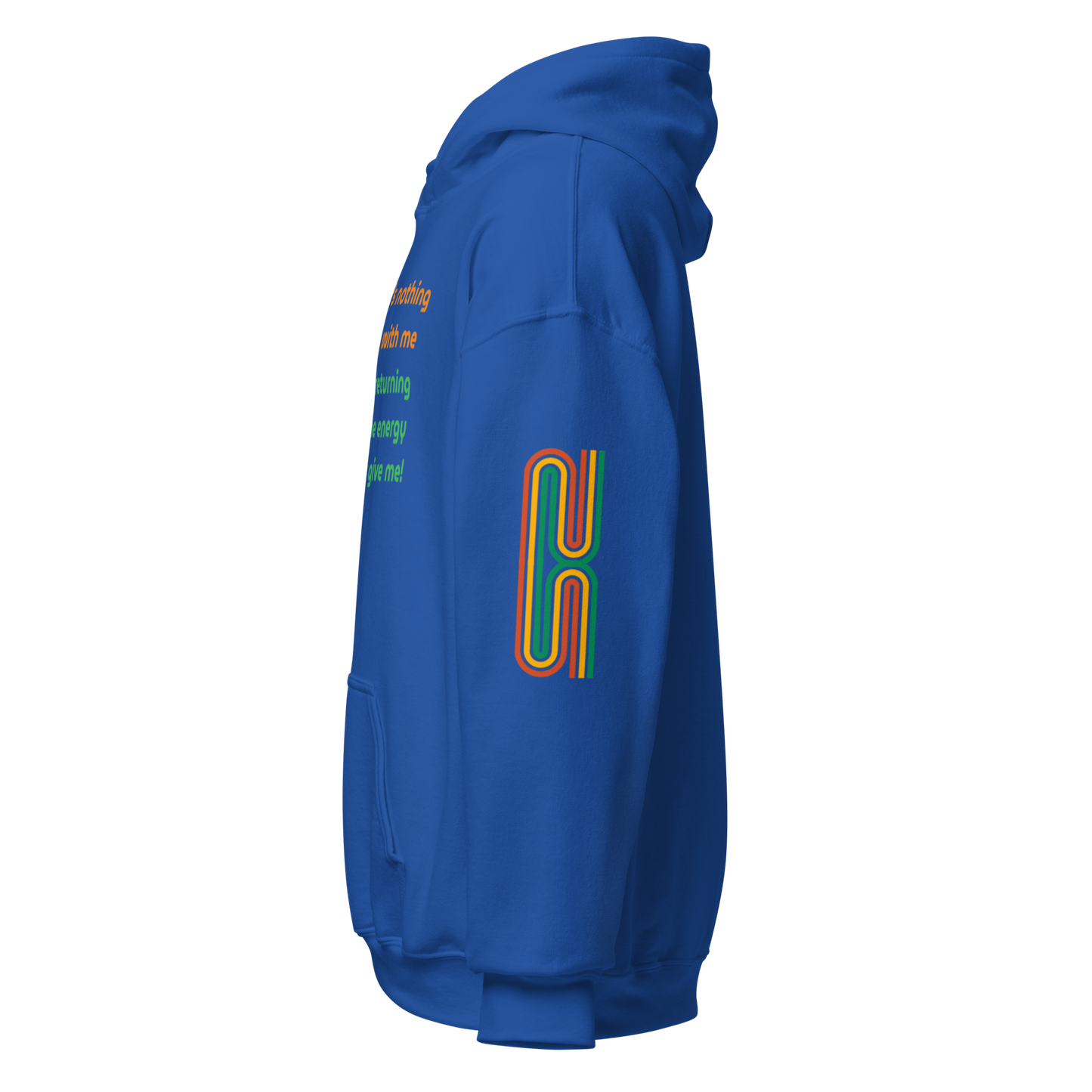 Matching Energy Unisex Hoodie (Orange)