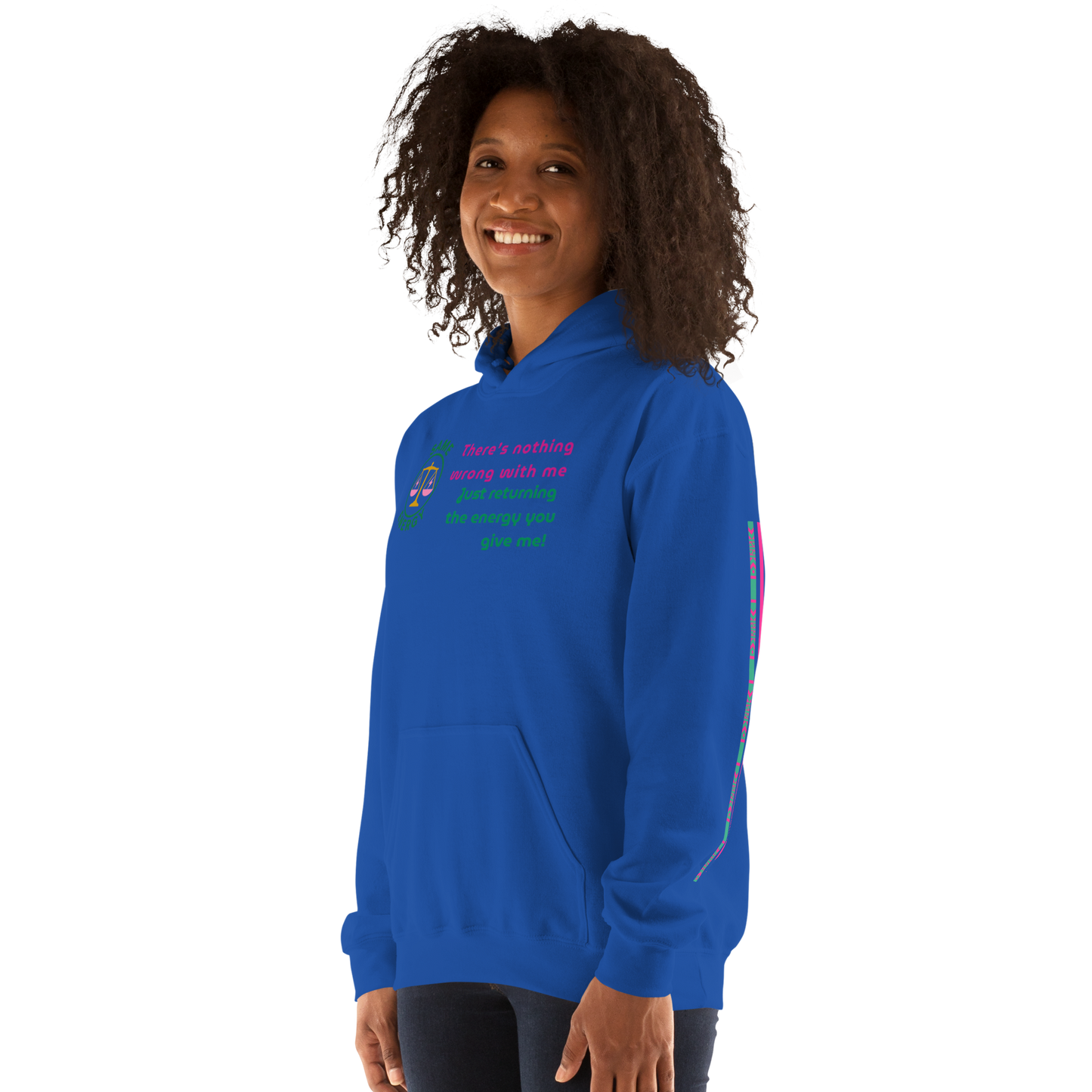 Matching Energy Unisex Hoodie (Pink)