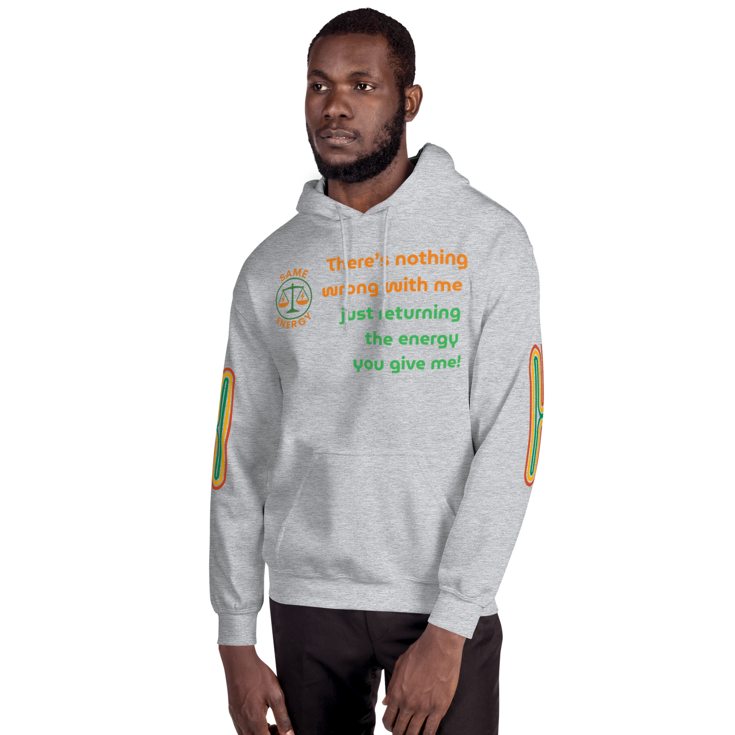 Matching Energy Unisex Hoodie (Orange)