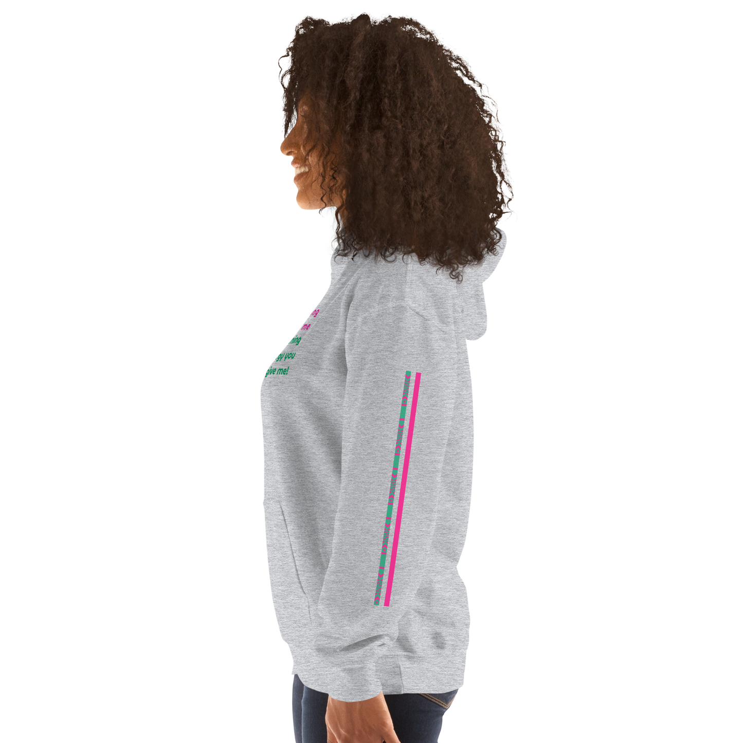 Matching Energy Unisex Hoodie (Pink)