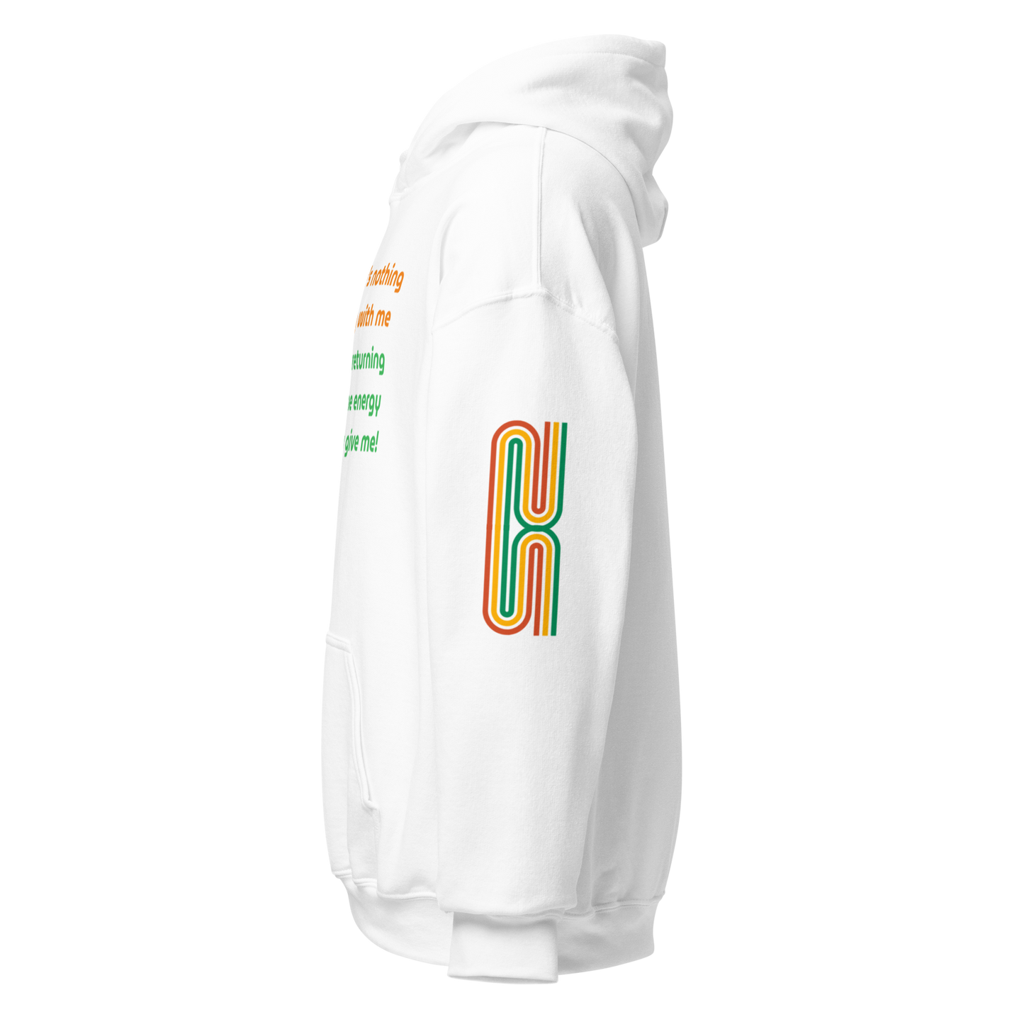 Matching Energy Unisex Hoodie (Orange)