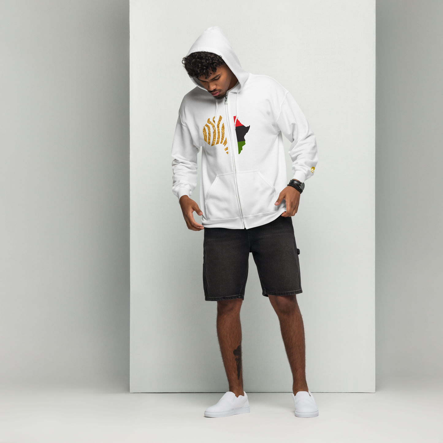 African Legacy Zip Unisex Hoodie