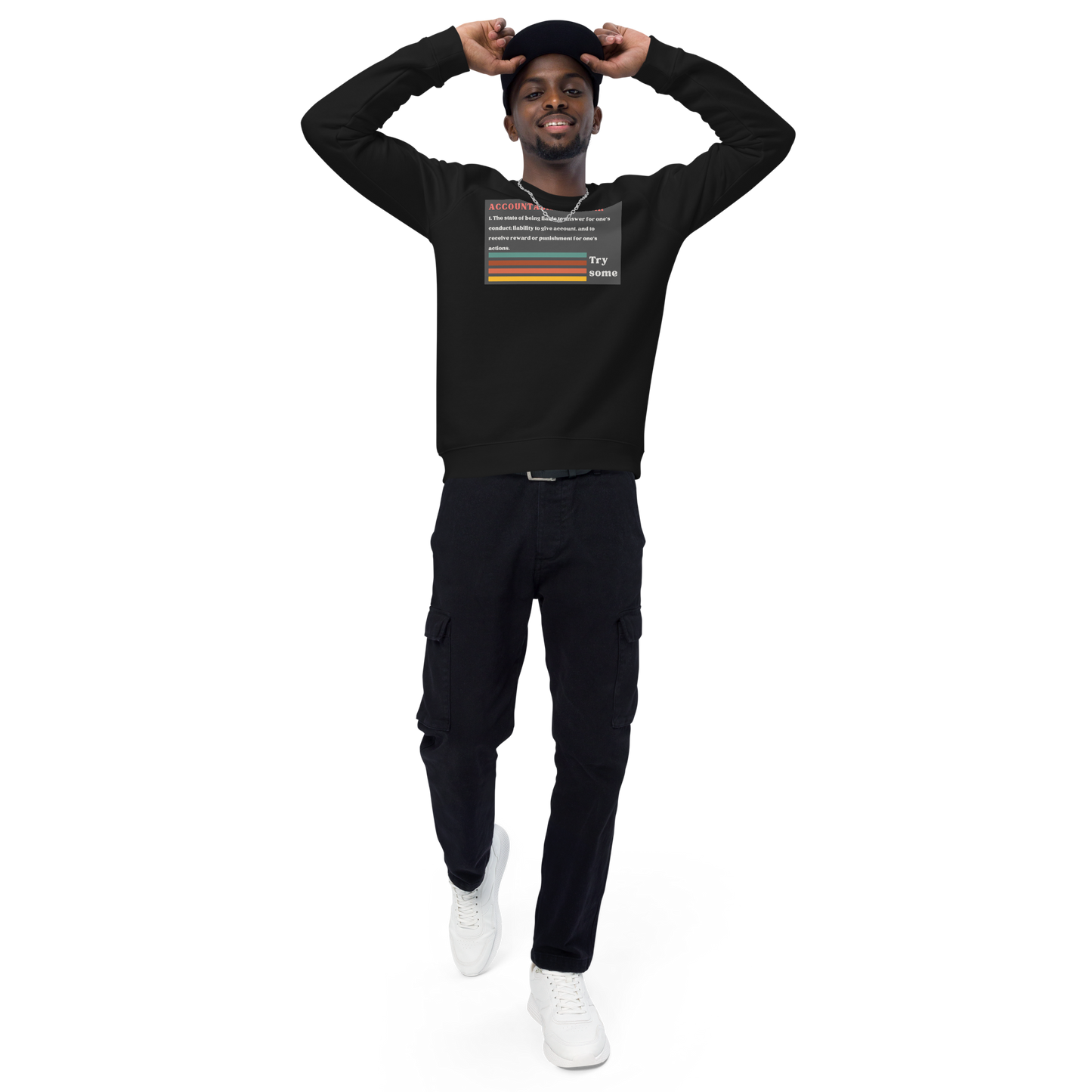 Accountability Unisex Organic Raglan Sweatshirt