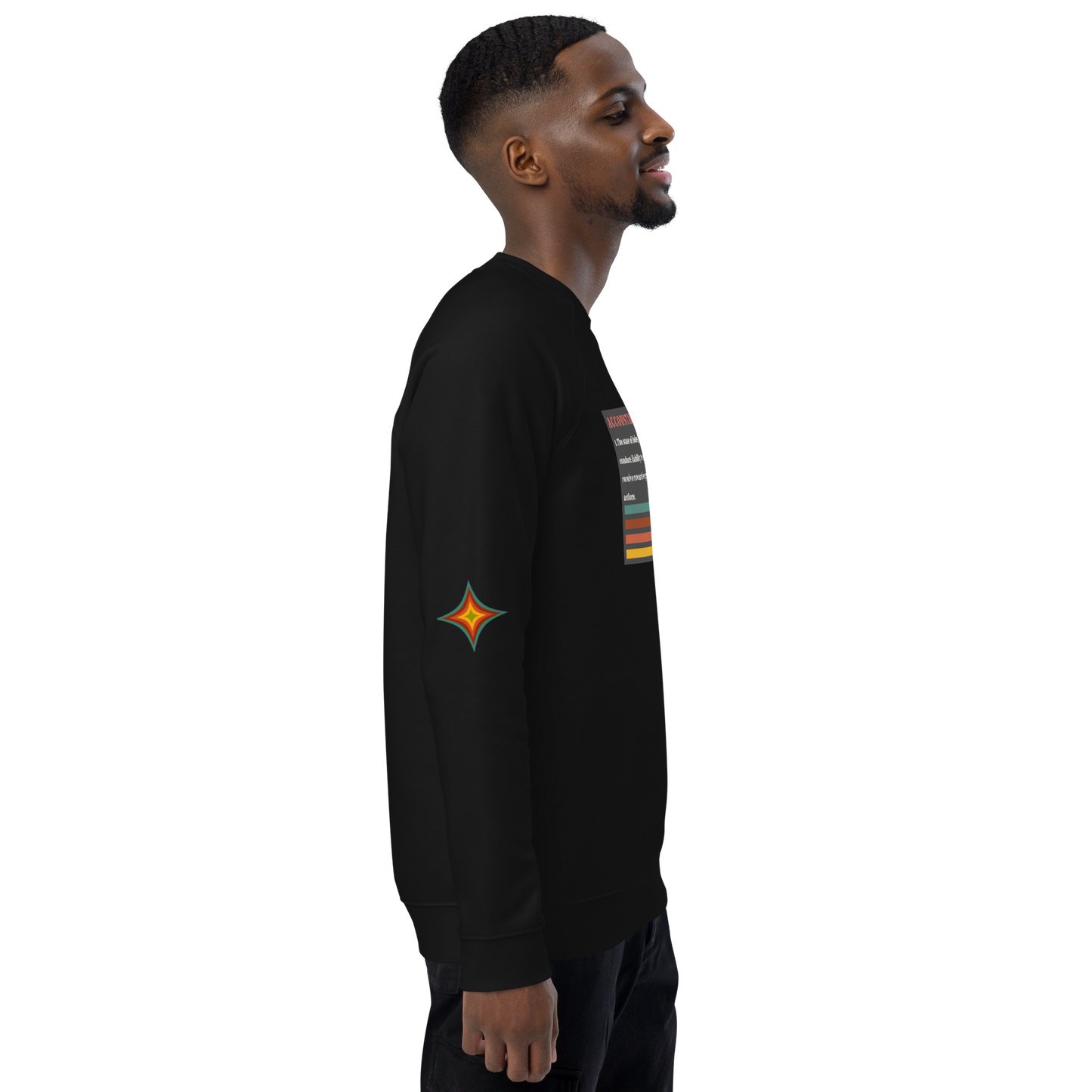 Accountability Unisex Organic Raglan Sweatshirt