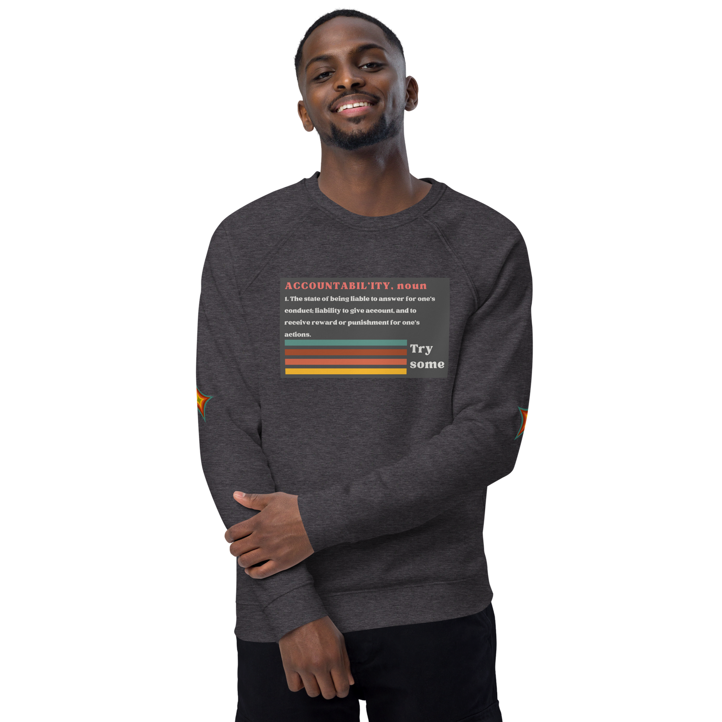 Accountability Unisex Organic Raglan Sweatshirt
