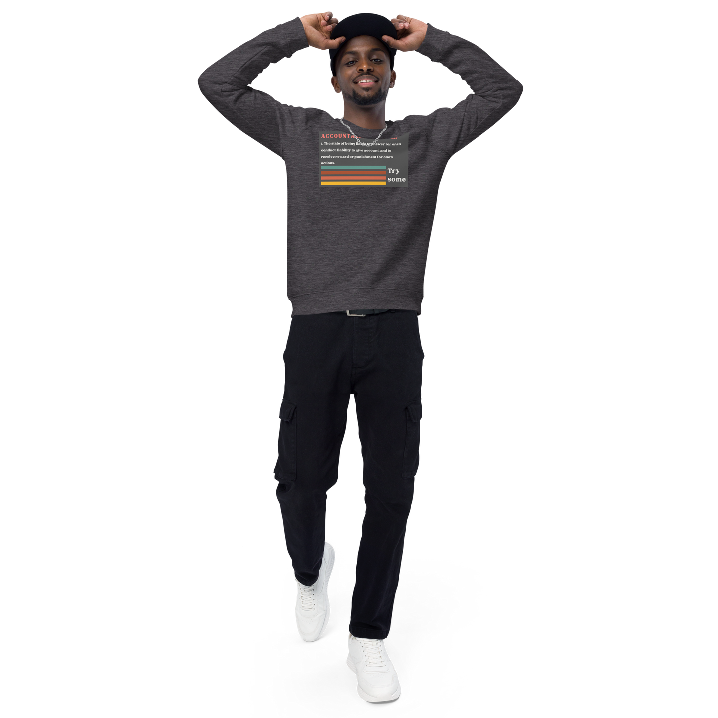 Accountability Unisex Organic Raglan Sweatshirt