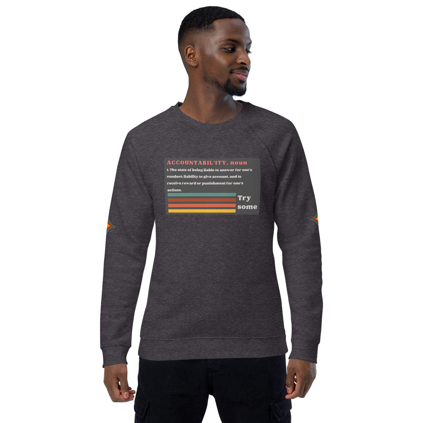 Accountability Unisex Organic Raglan Sweatshirt