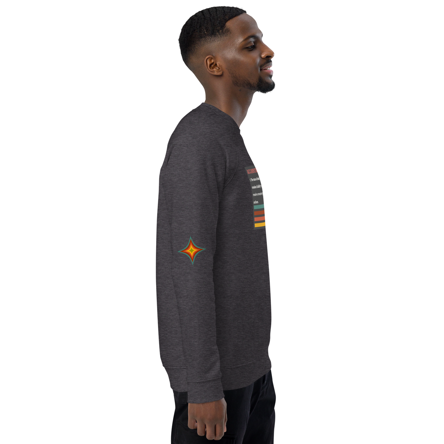 Accountability Unisex Organic Raglan Sweatshirt
