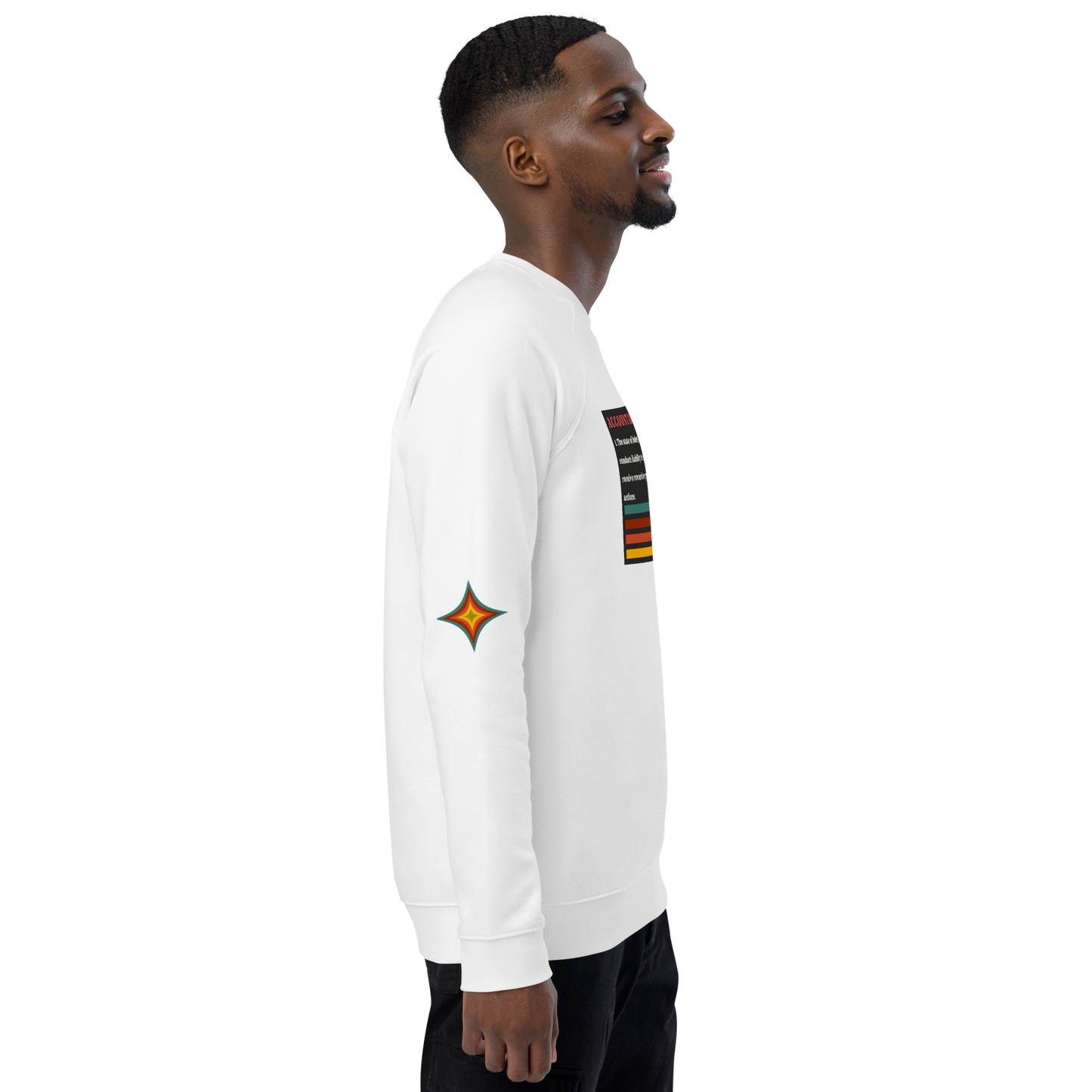 Accountability Unisex Organic Raglan Sweatshirt