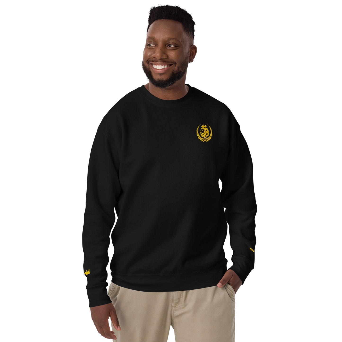Lion of Judah Crest Sweatshirt for Men