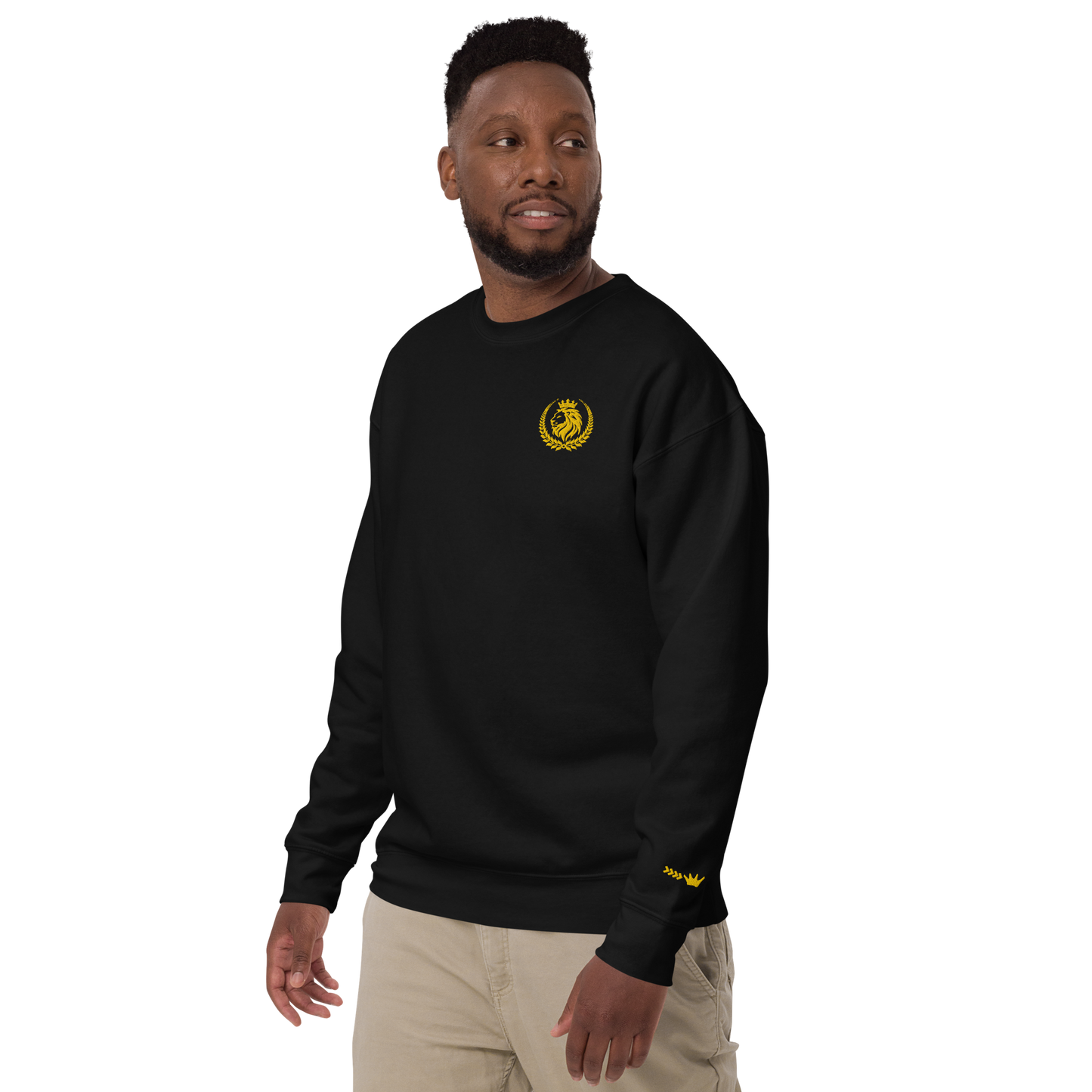 Lion of Judah Crest Sweatshirt for Men