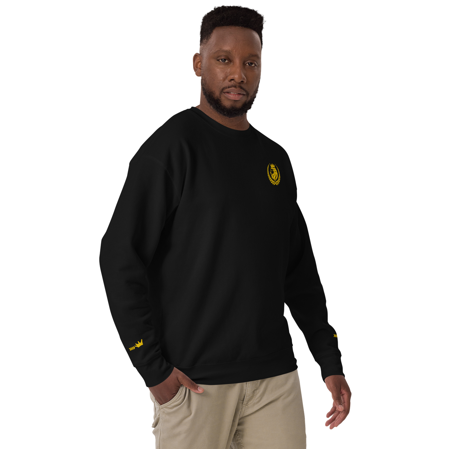 Lion of Judah Crest Sweatshirt for Men