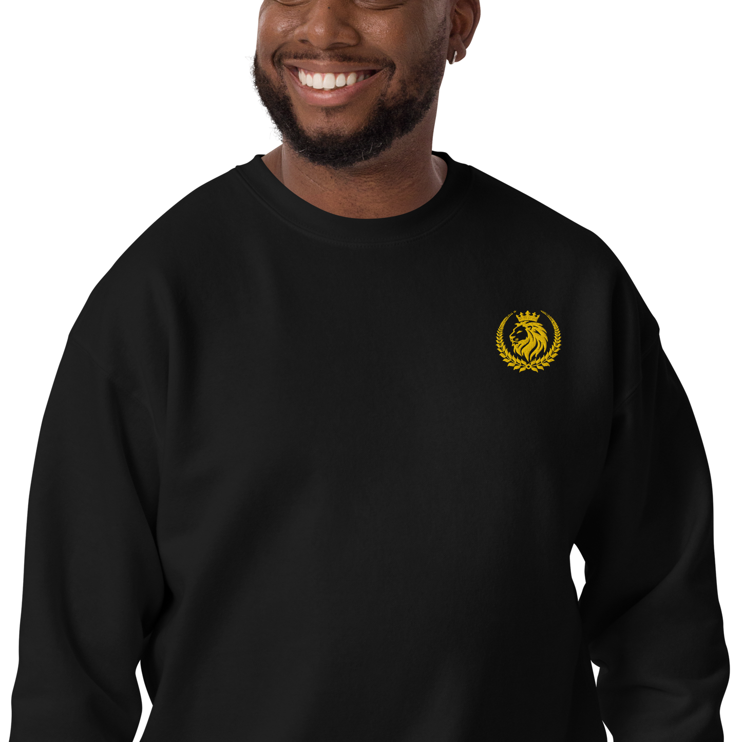 Lion of Judah Crest Sweatshirt for Men