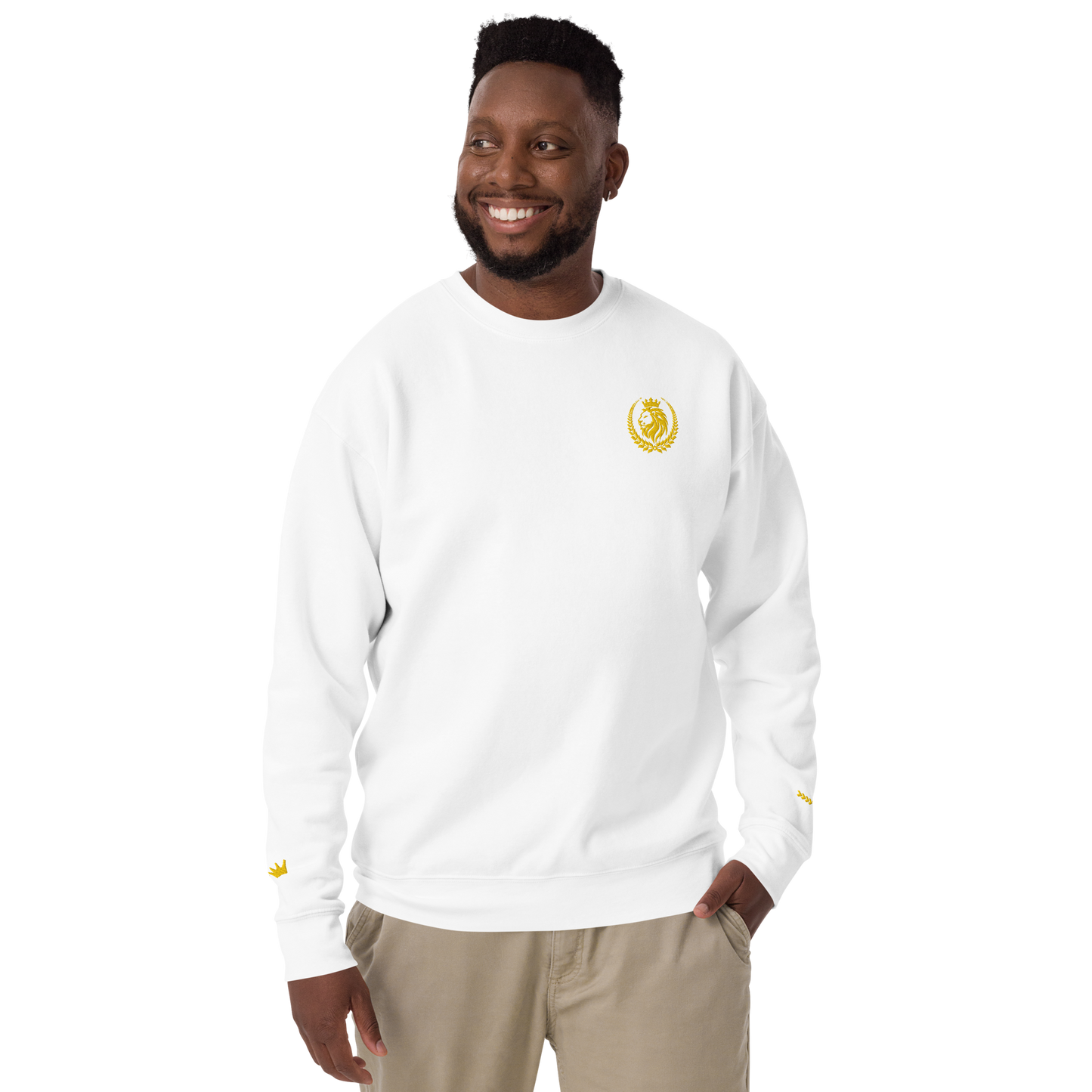 Lion of Judah Crest Sweatshirt for Men