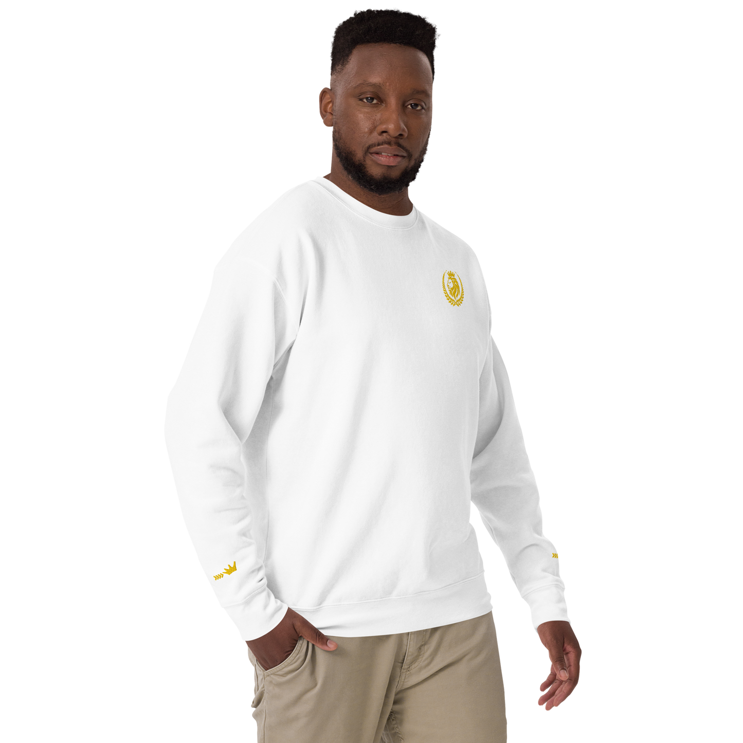 Lion of Judah Crest Sweatshirt for Men
