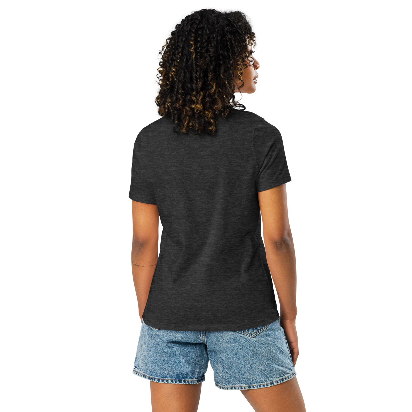 Gold Stripe Africa Tee for Women
