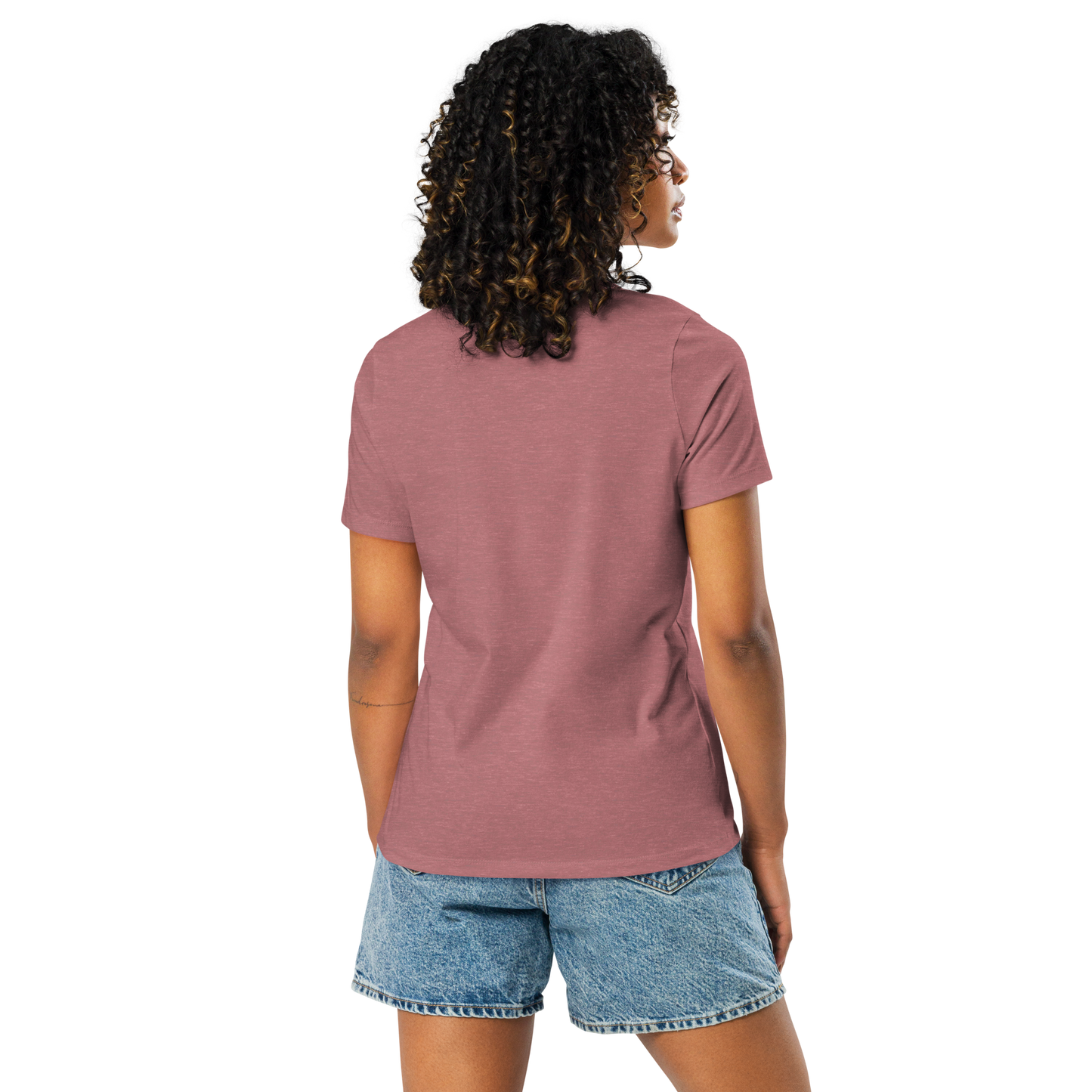 Gold Stripe Africa Tee for Women
